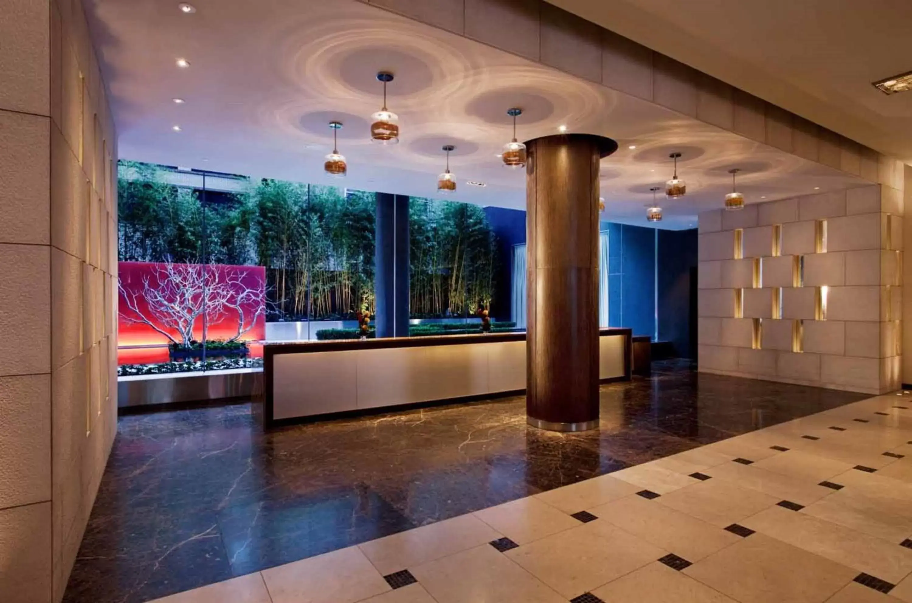 Property building, Lobby/Reception in InterContinental New York Times Square, an IHG Hotel