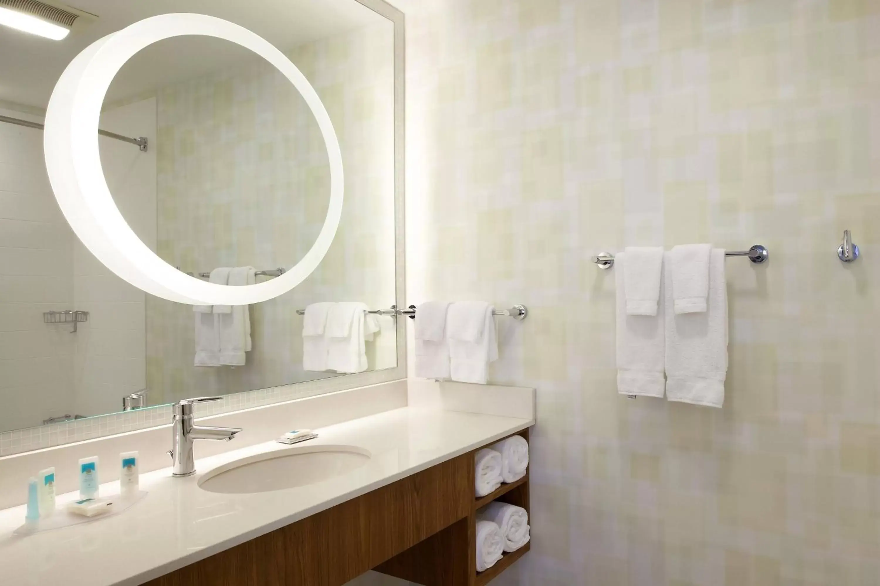 Bathroom in SpringHill Suites by Marriott Chicago Waukegan/Gurnee