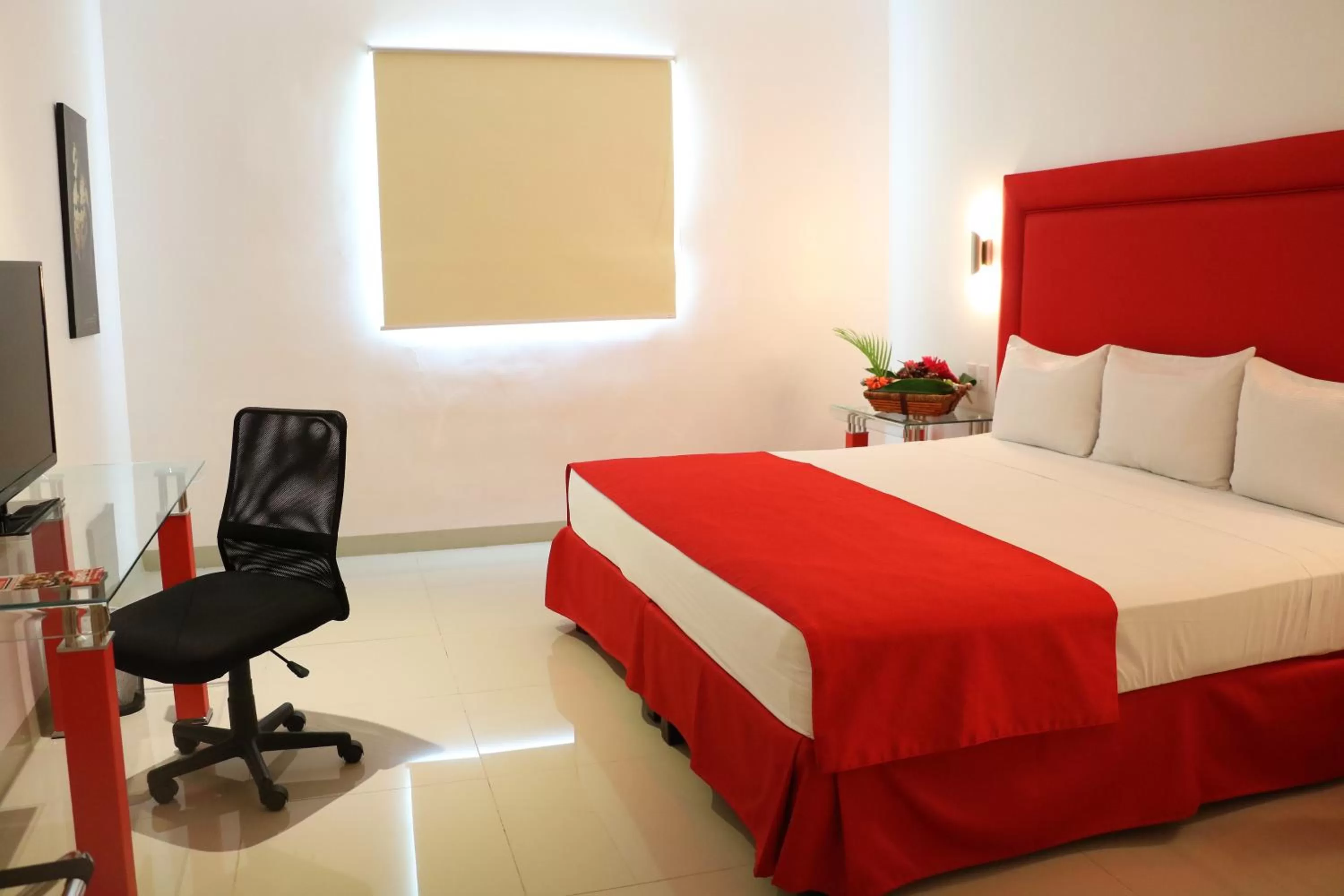 Bed in Hotel Zar Merida