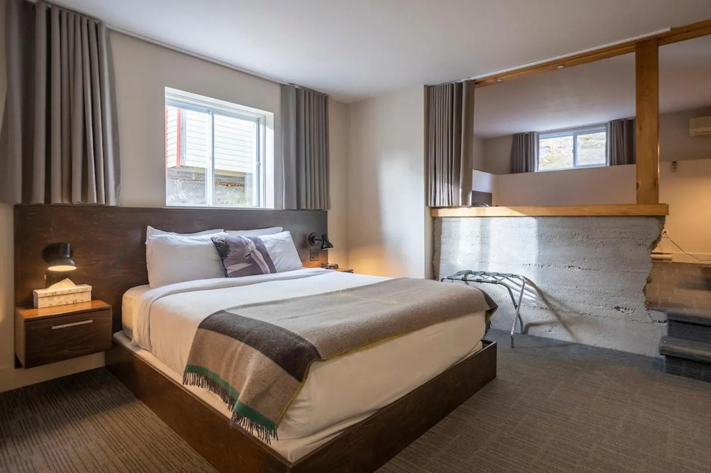 Bed in Hotel Mont-Tremblant