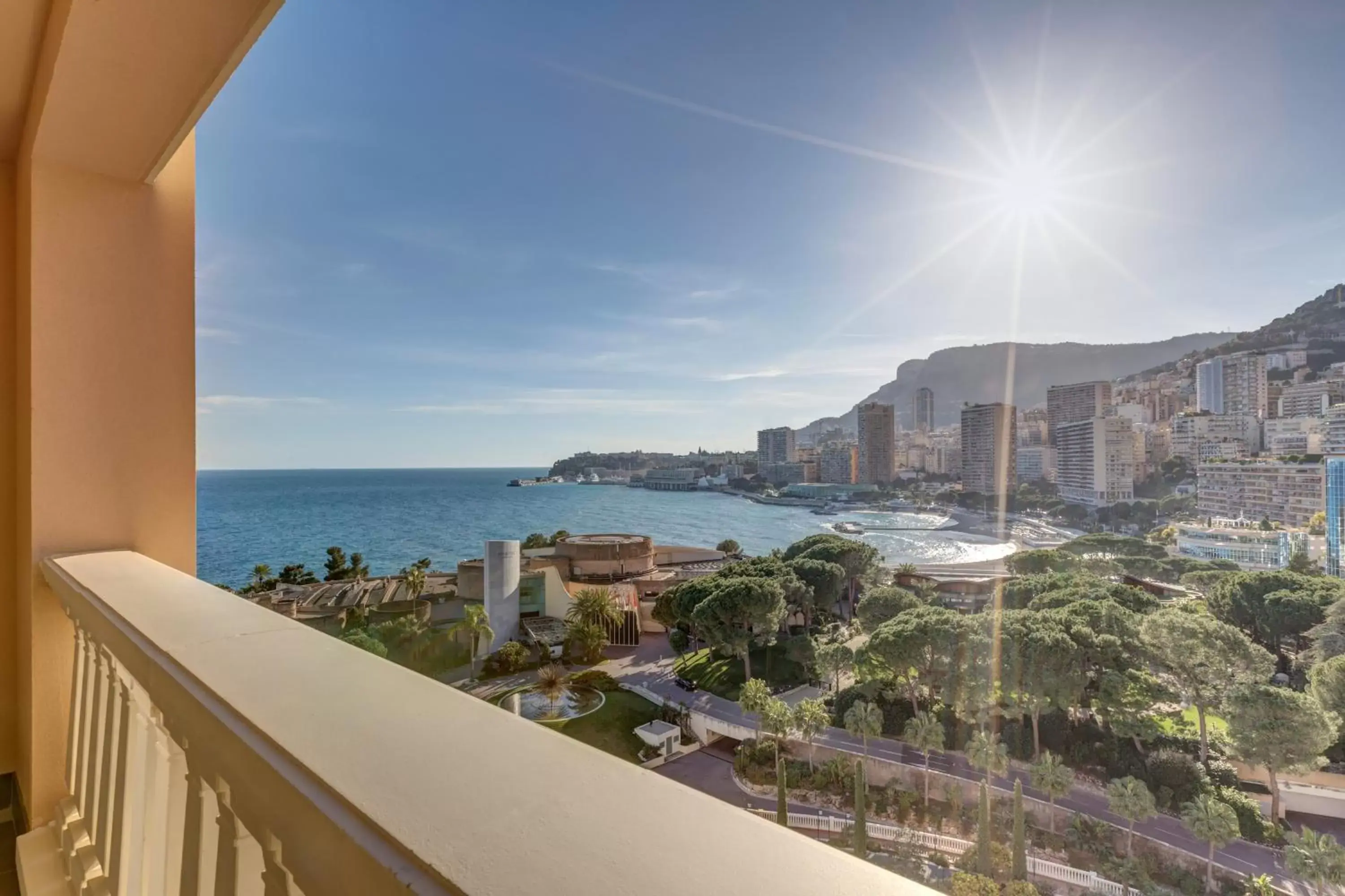 View (from property/room), Balcony/Terrace in Monte-Carlo Bay Hotel & Resort