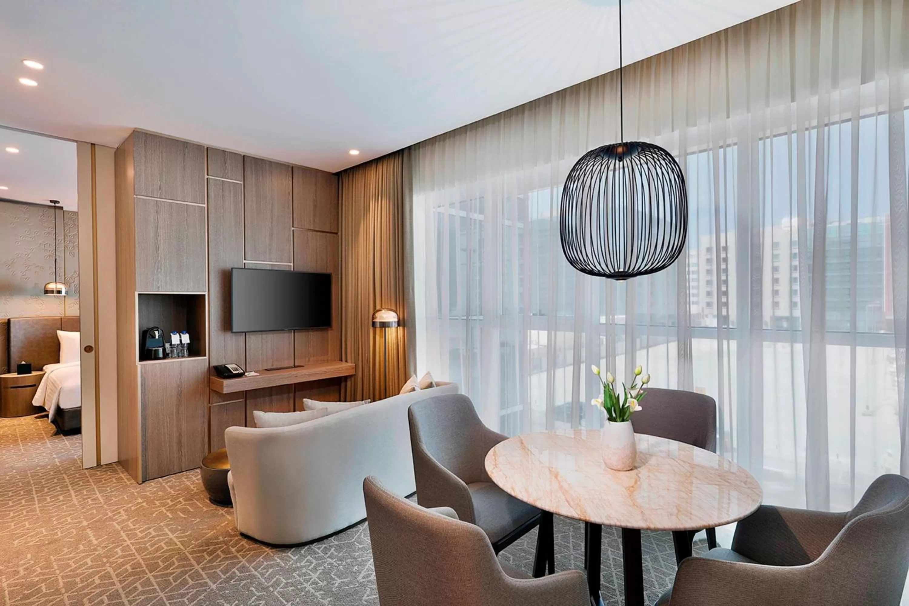 Living room in Courtyard by Marriott Dubai, Al Barsha