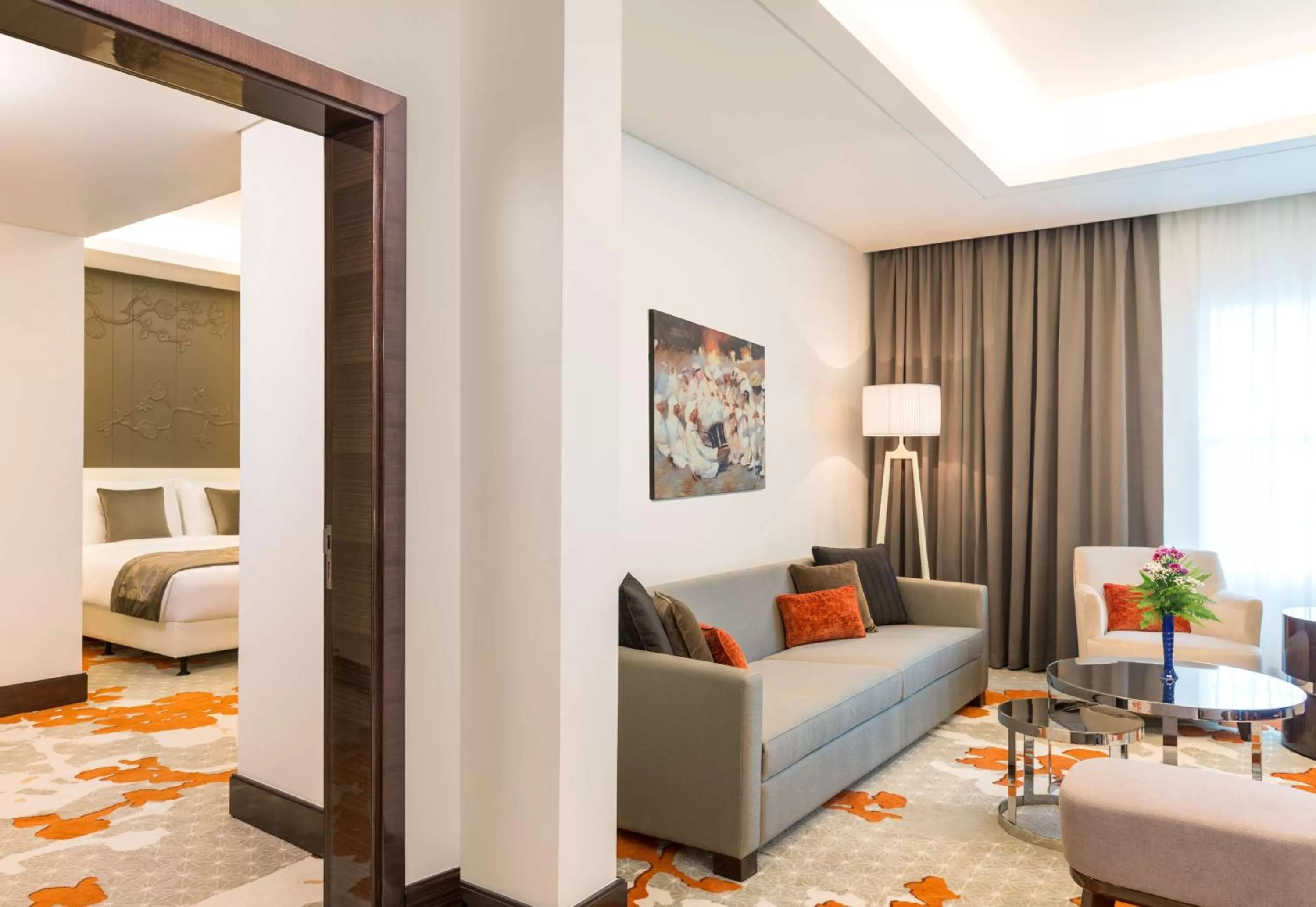 Photo of the whole room, Bed in Radisson Blu Hotel, Ajman