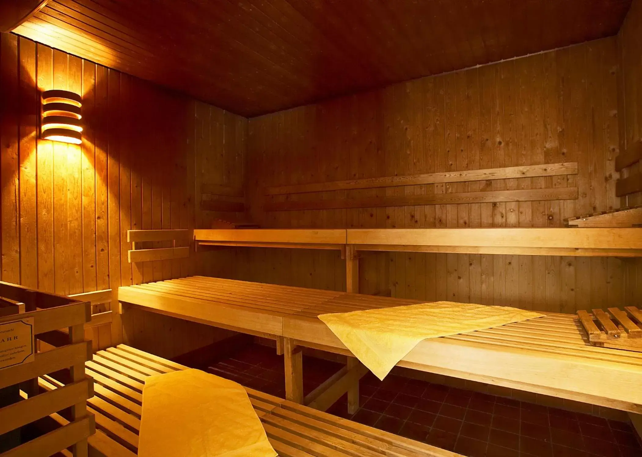 Sauna in Hotel Wald und See