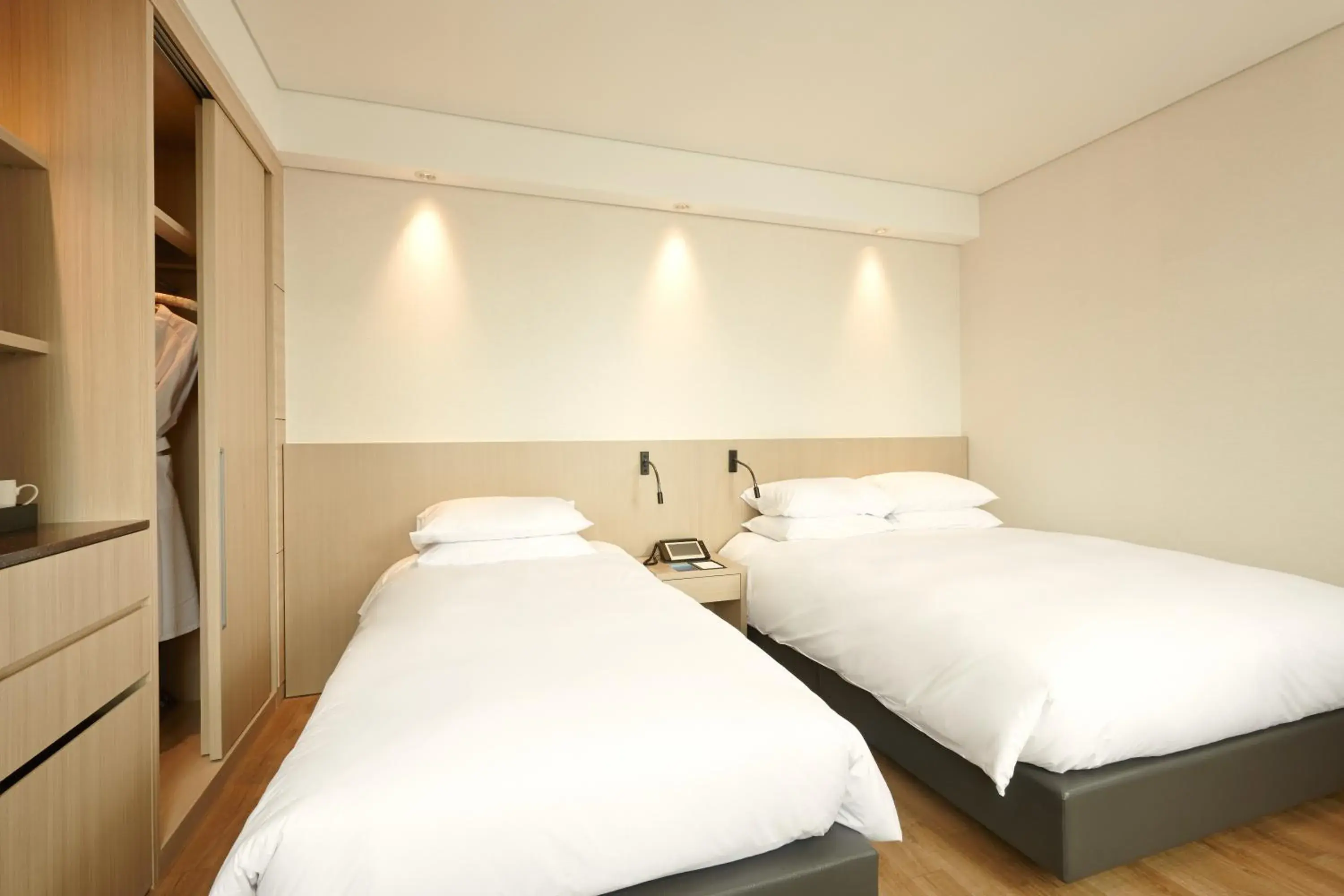 Bed in Mayplace Seoul Dongdaemun