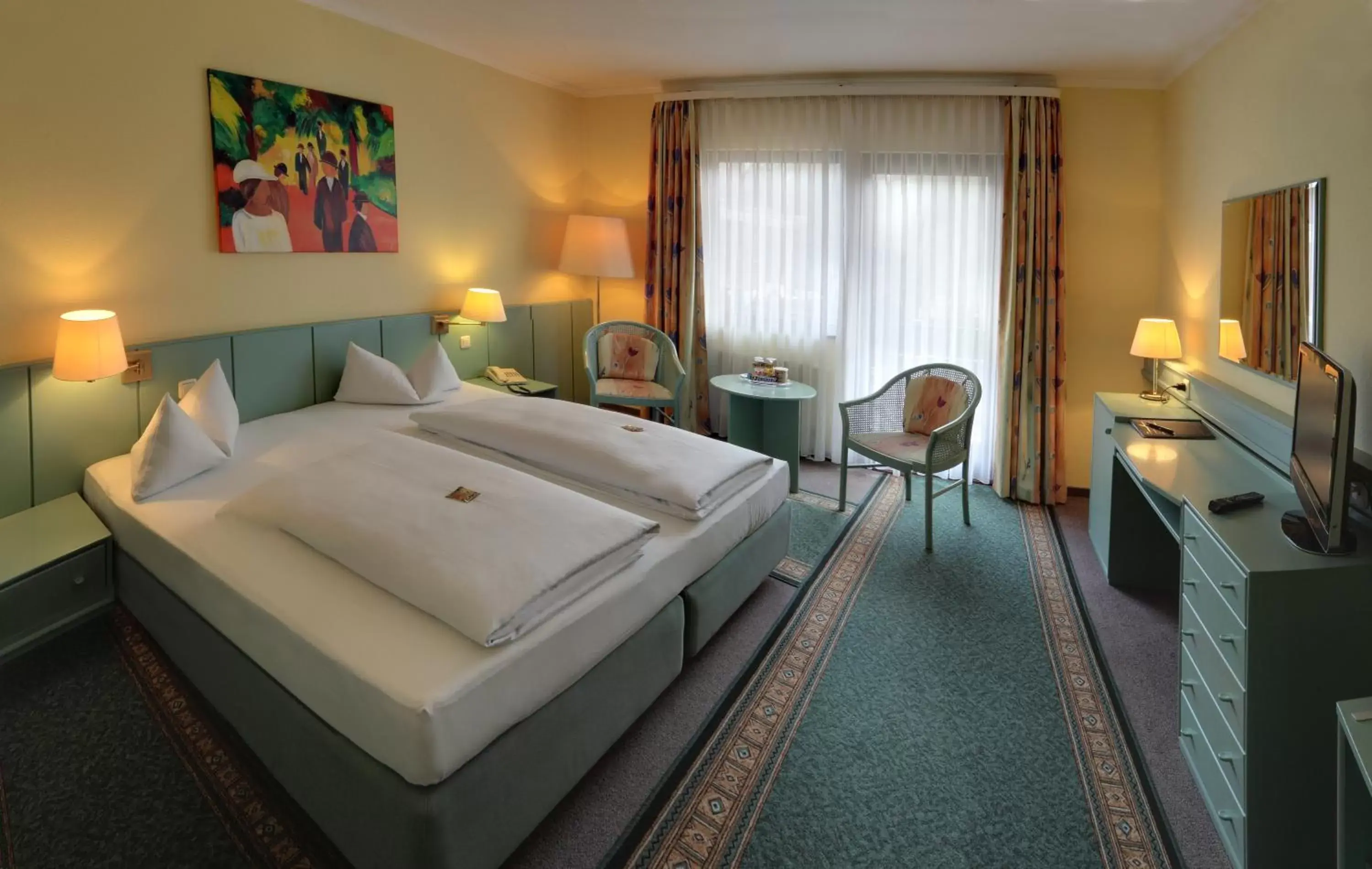 Superior Twin Room in Hotel Forsthaus Superior Twin Room in Hotel Forsthaus