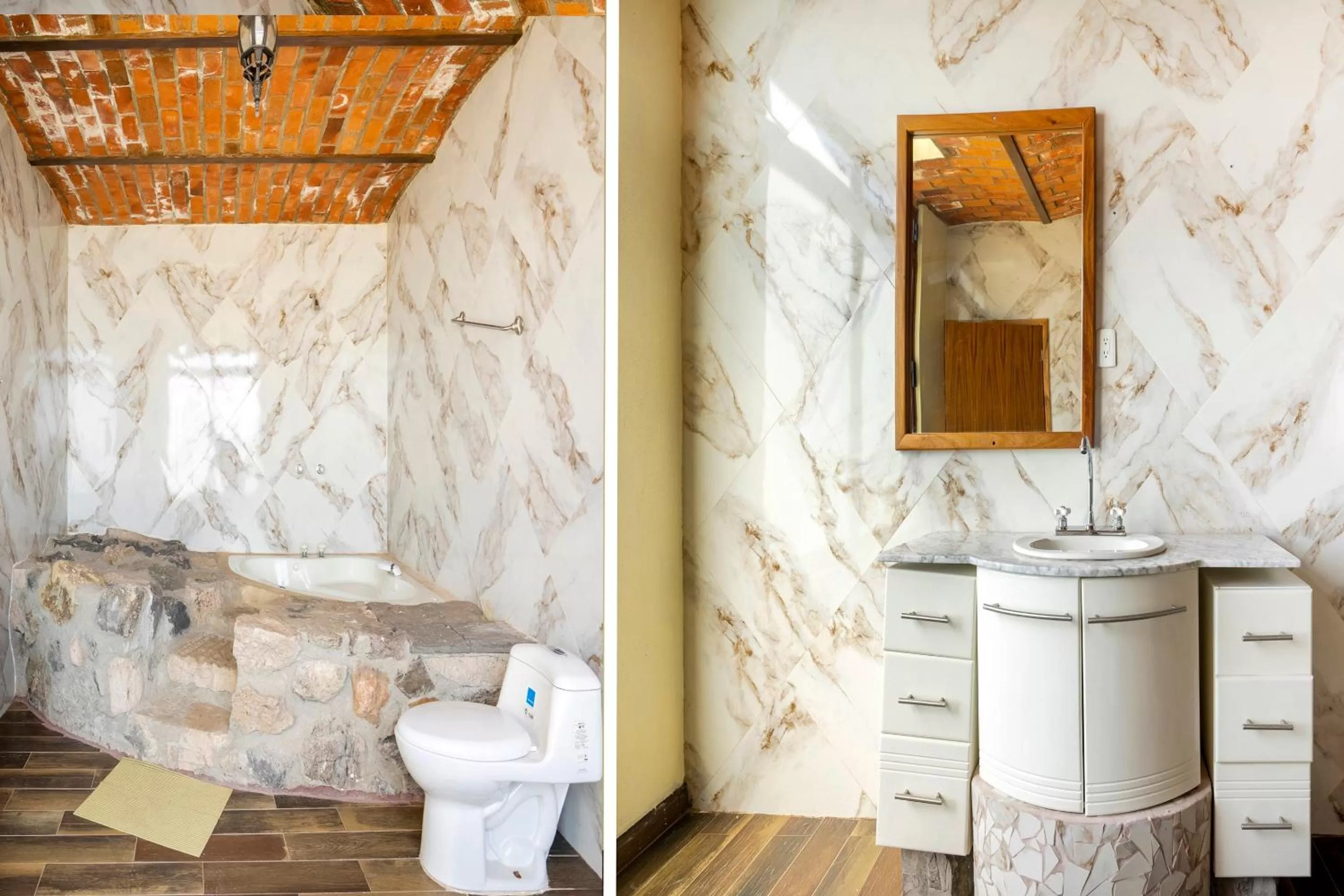 Bathroom in Capital O Hotel Posada Terraza, Tequila Jalisco