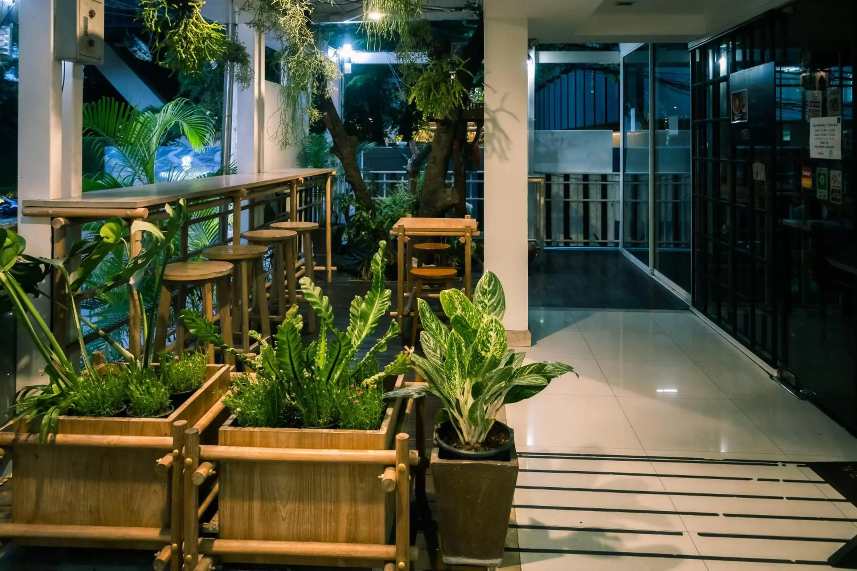 Lobby or reception in Sabai Sathorn Service Apartment