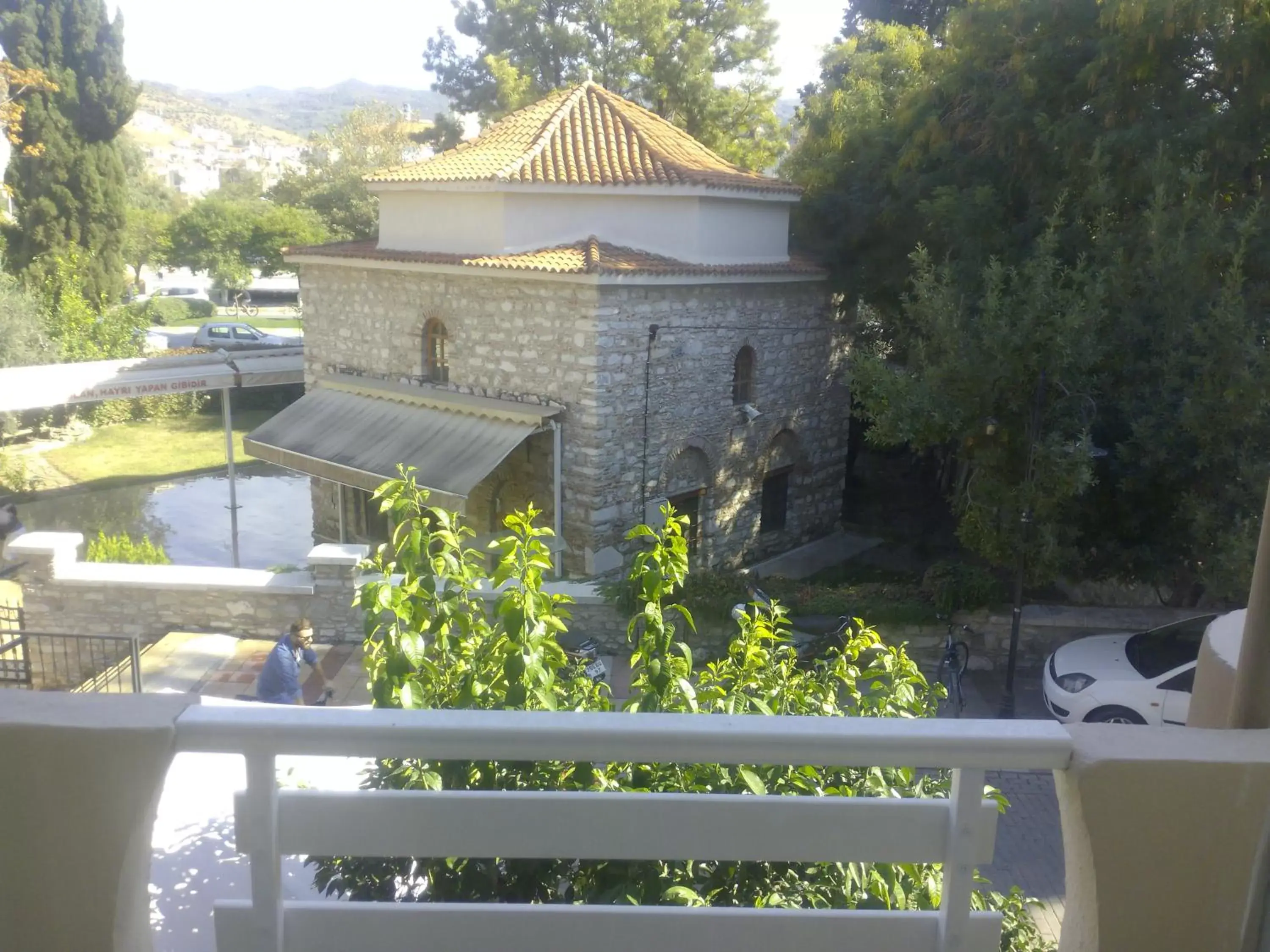 View (from property/room), Balcony/Terrace in Nicea Hotel