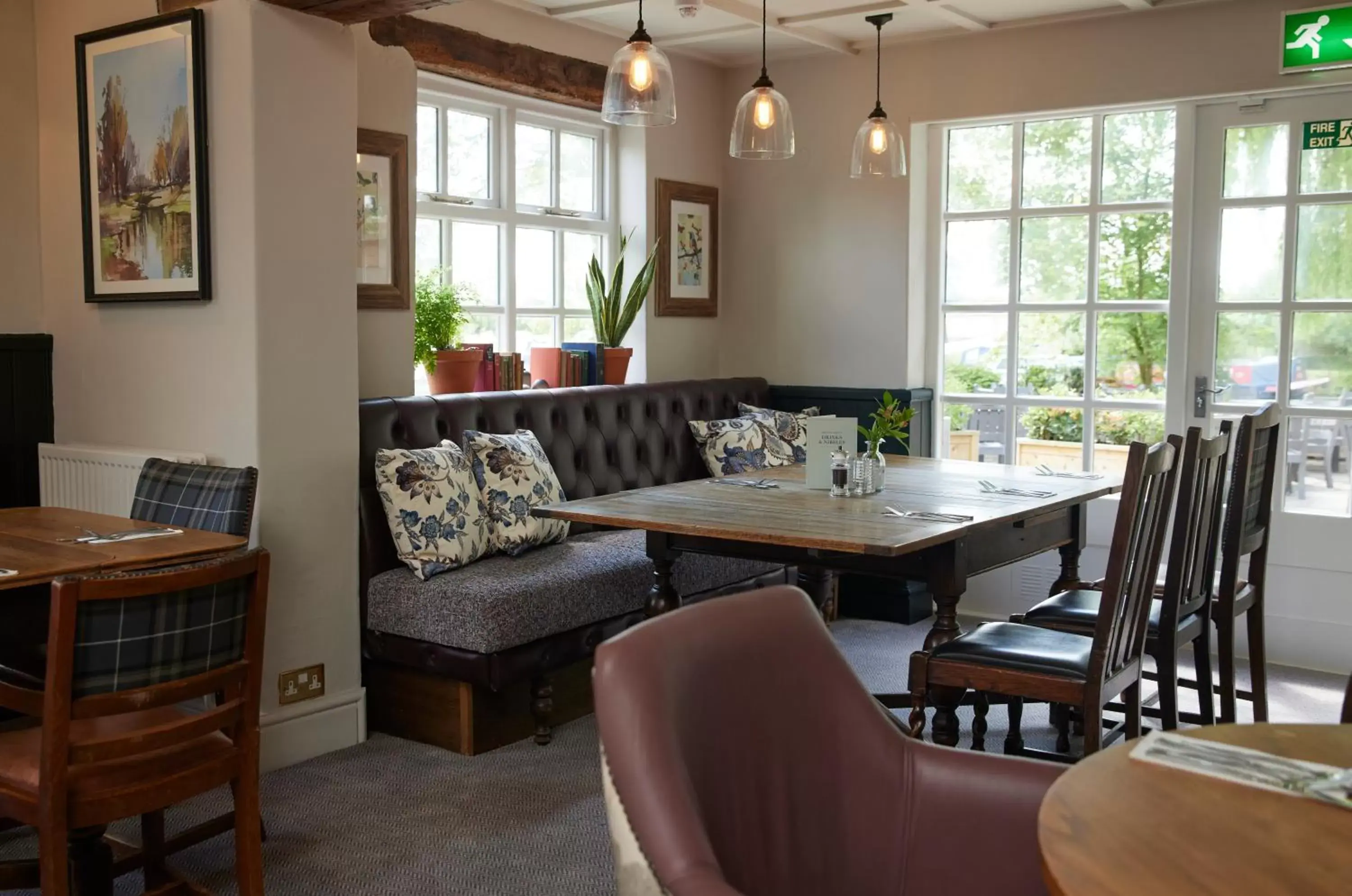 Seating Area in Rose Revived by Chef & Brewer Collection