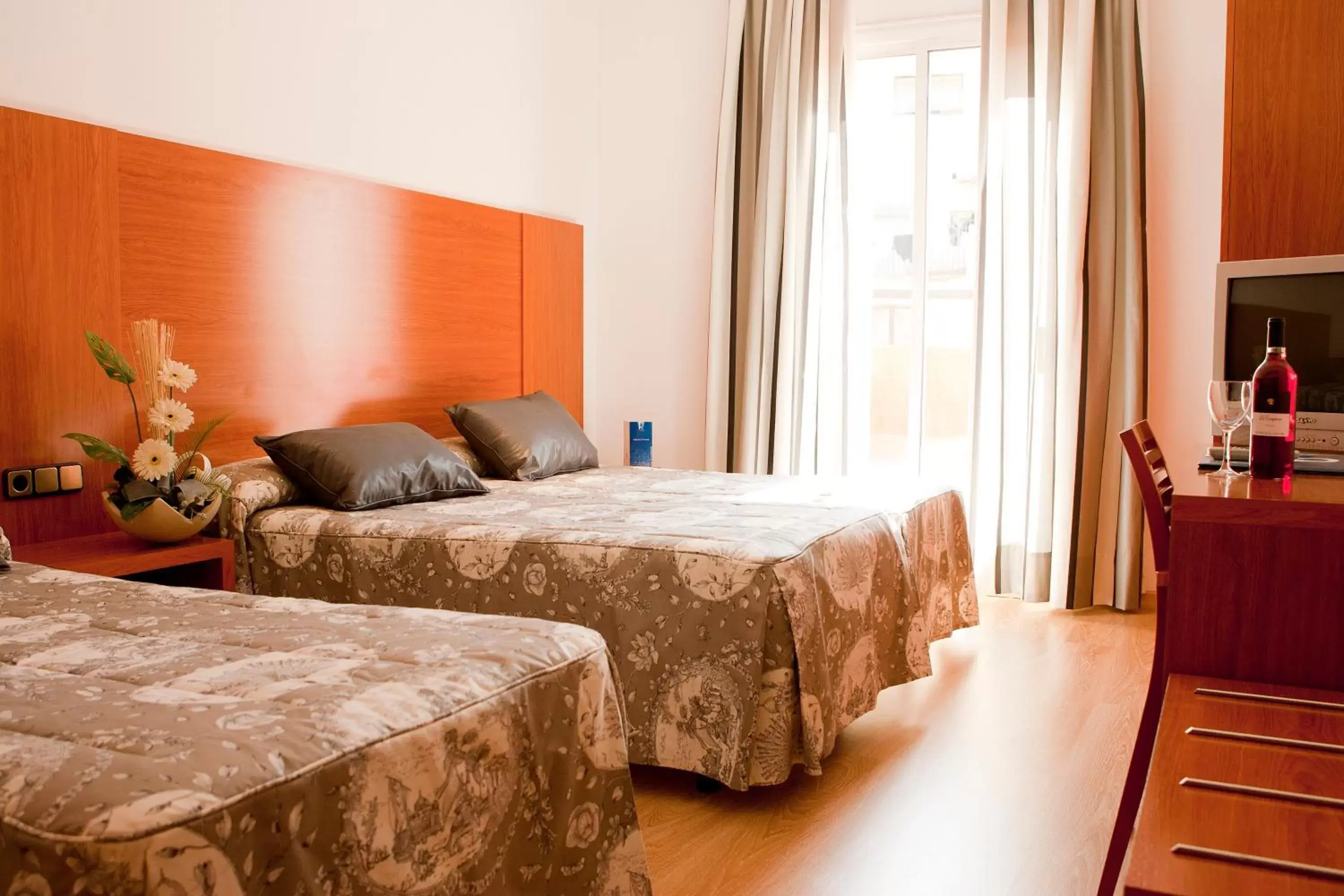 Double Room with Extra Bed in Ramblas Hotel