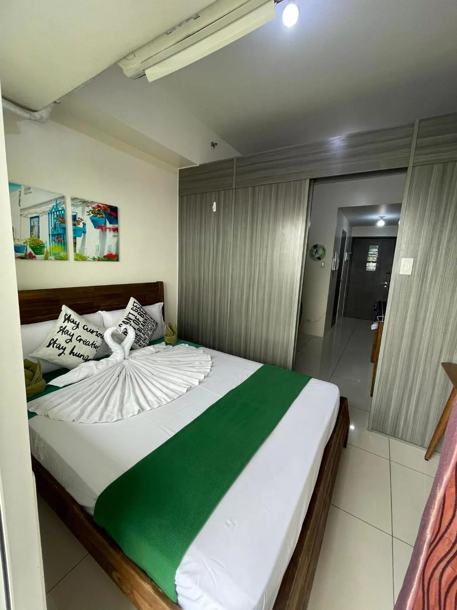 Bed in Green Residences Staycation by PBYY