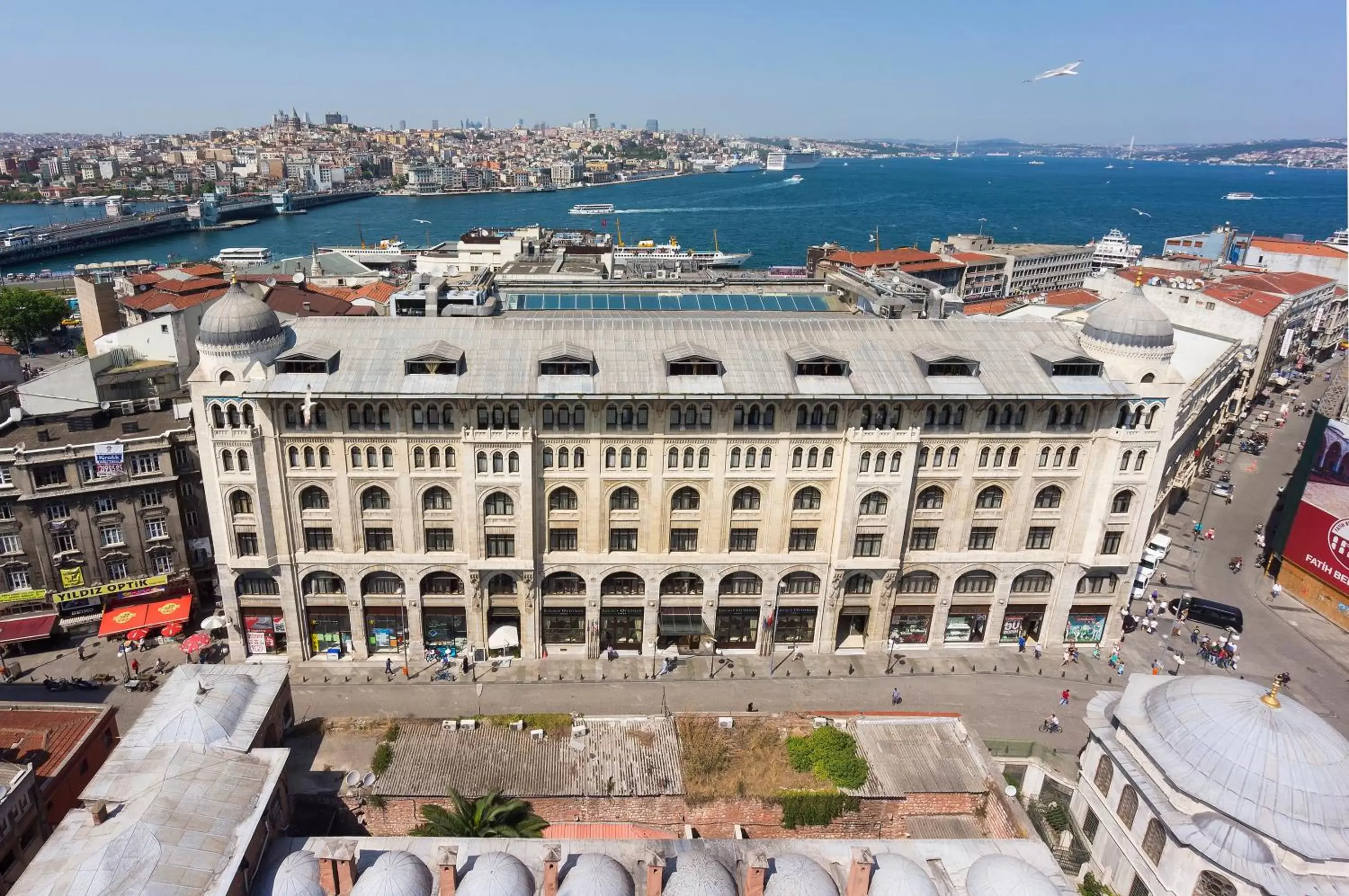Facade/entrance, Bird's-eye View in Legacy Ottoman Hotel