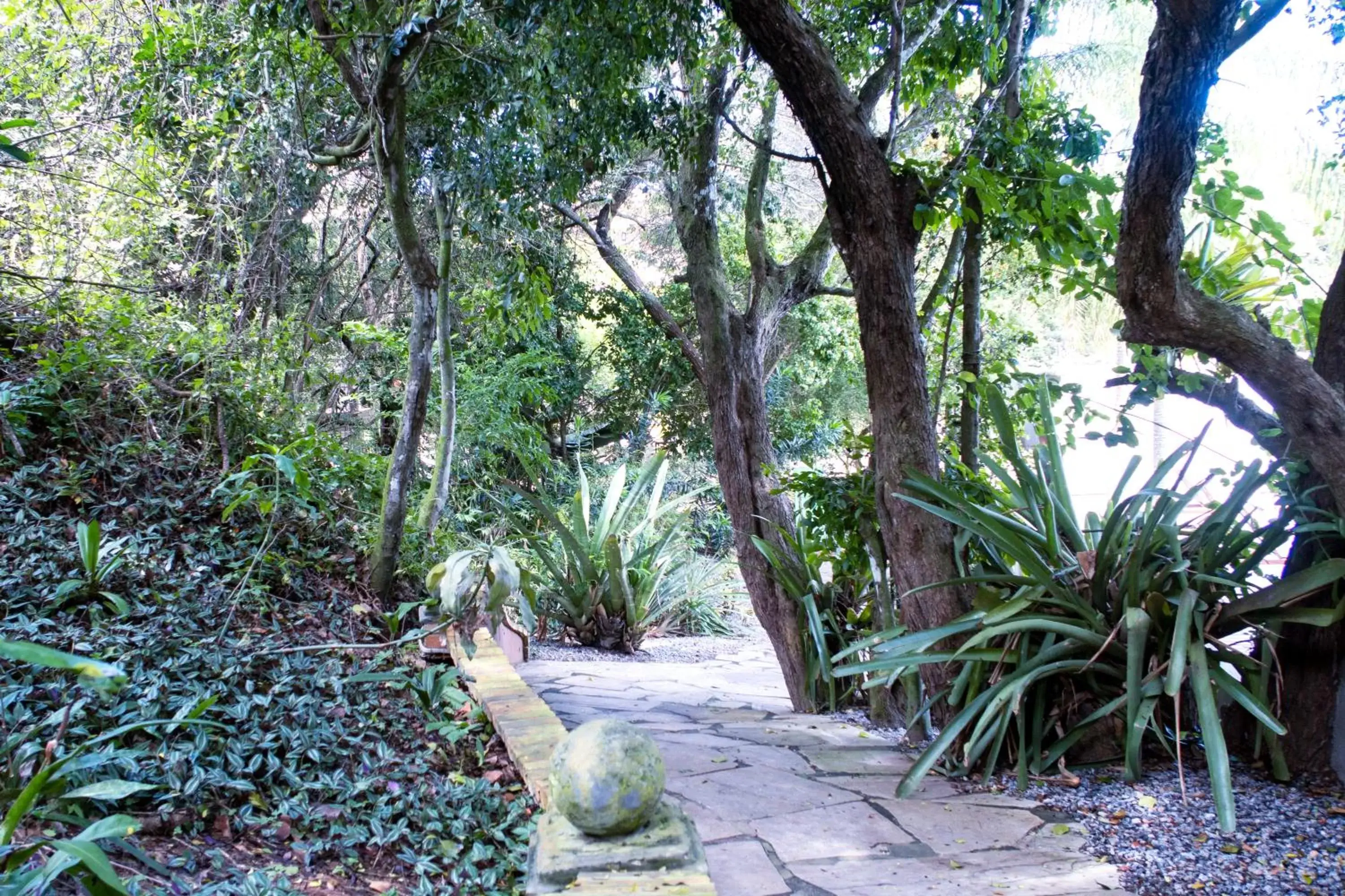 Garden in Pousada Aguas Claras