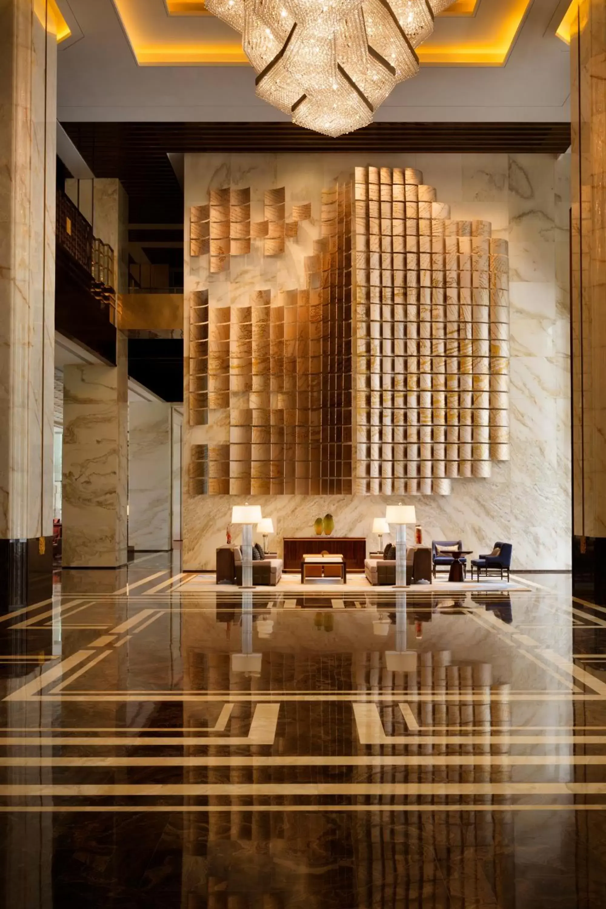 Lobby or reception, Facade/Entrance in Kempinski Hotel Fuzhou