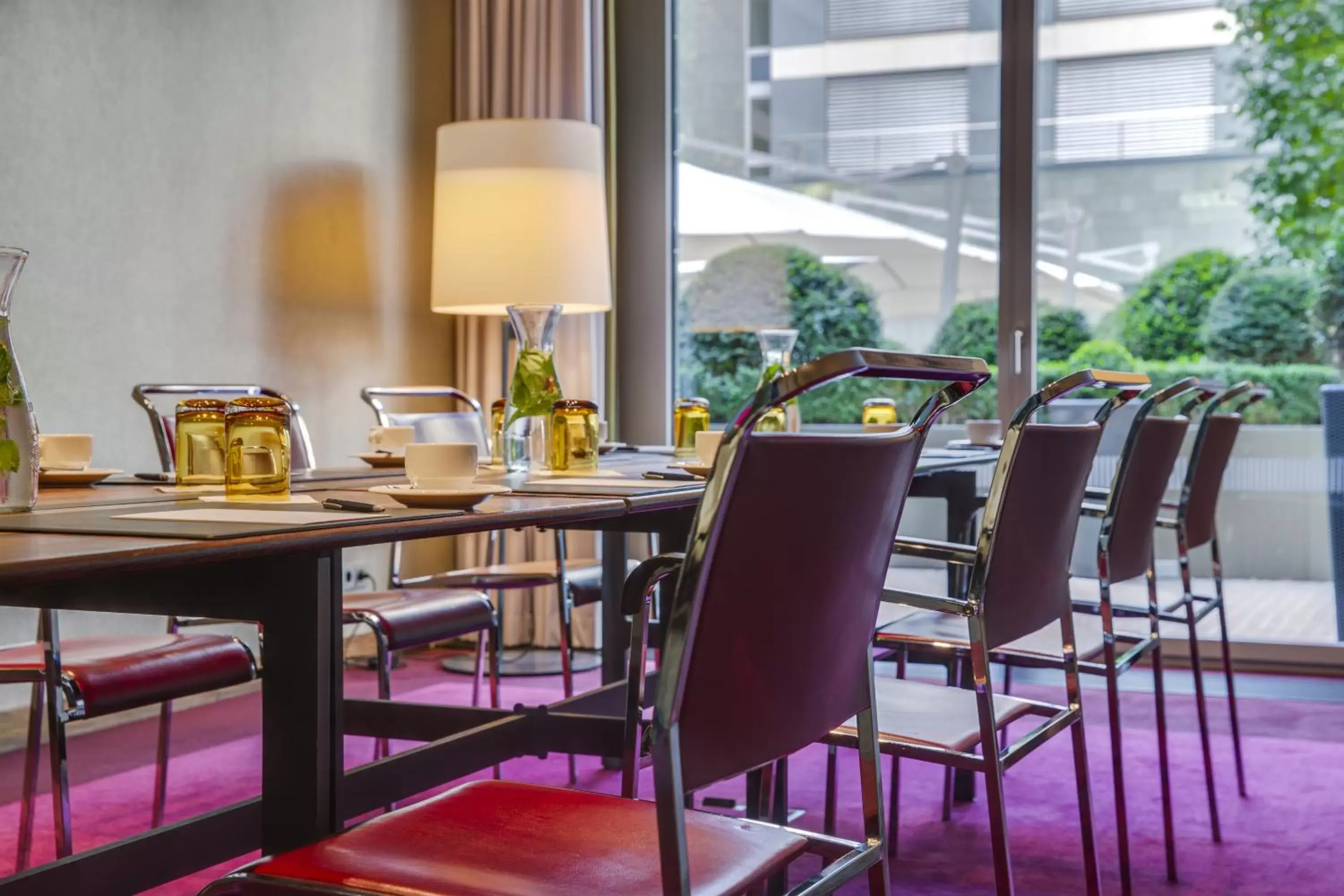 Meeting/conference room, Restaurant/Places to Eat in Radisson Blu Media Harbour Hotel, Düsseldorf