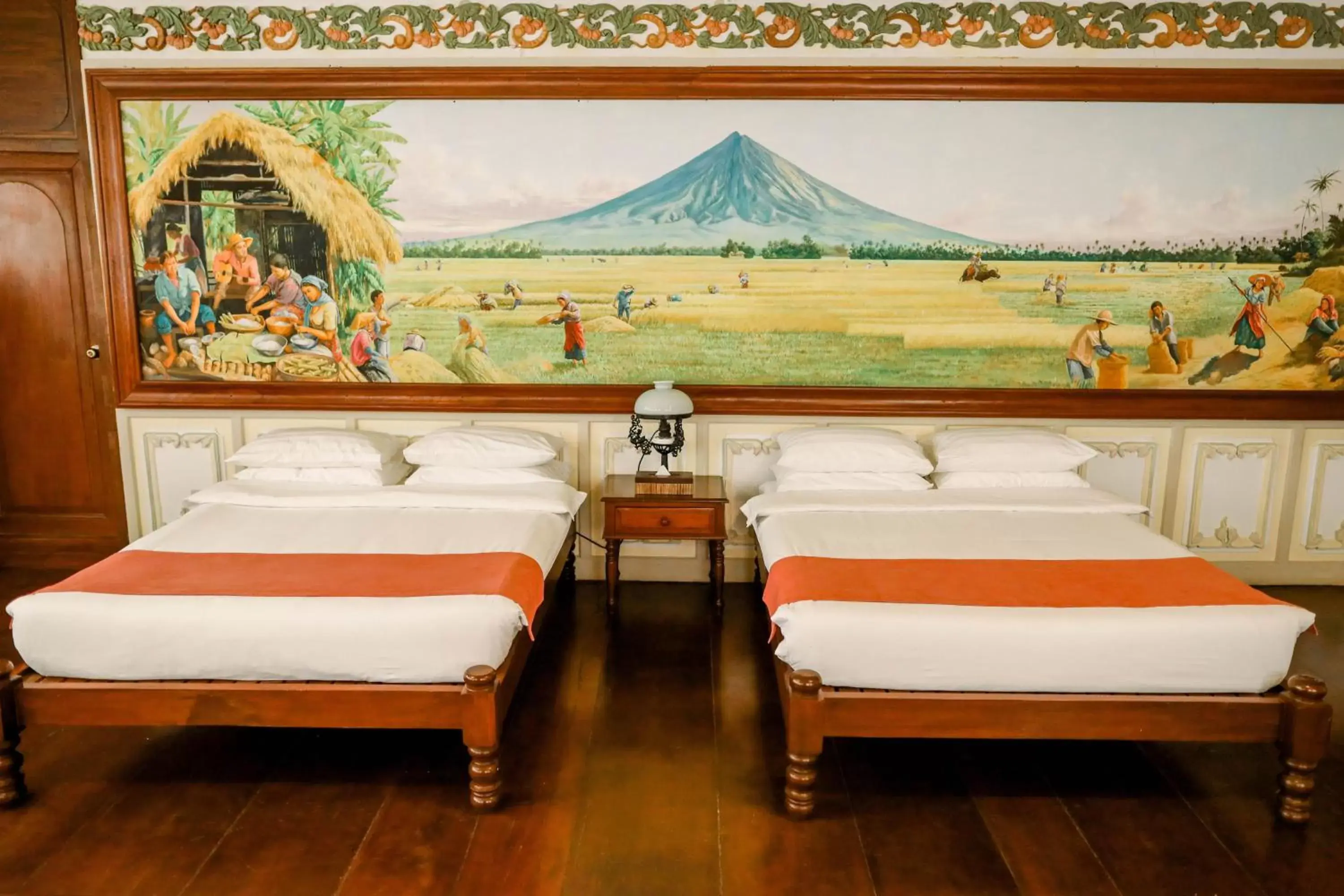 Bed in Las Casas Filipinas de Acuzar