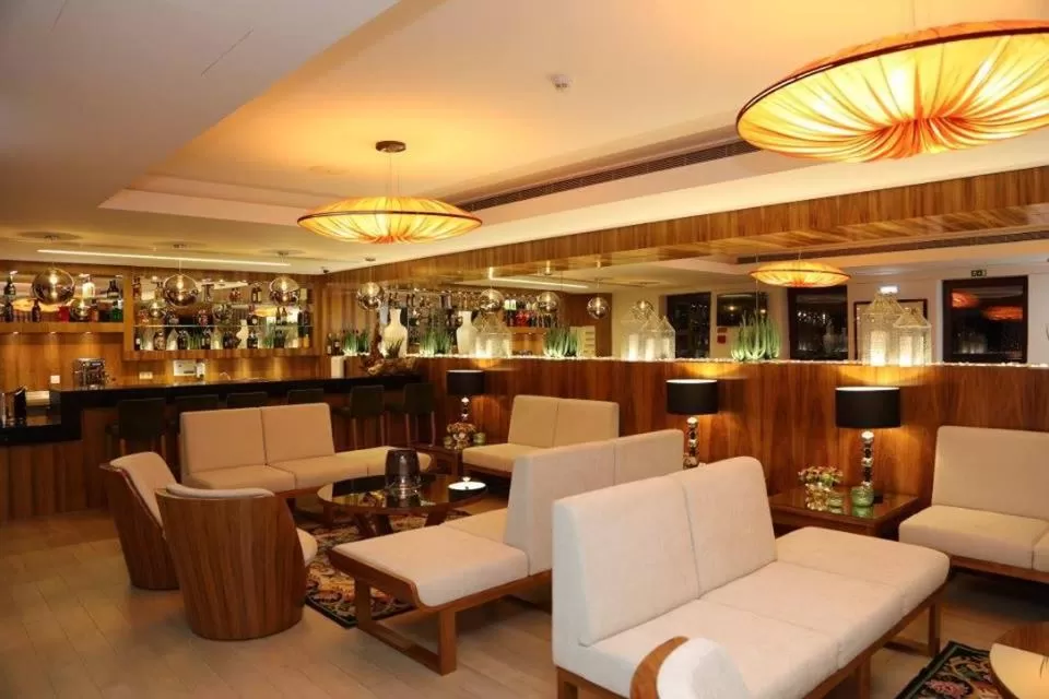 Lounge or bar in Hotel Rural Quinta das Quintães