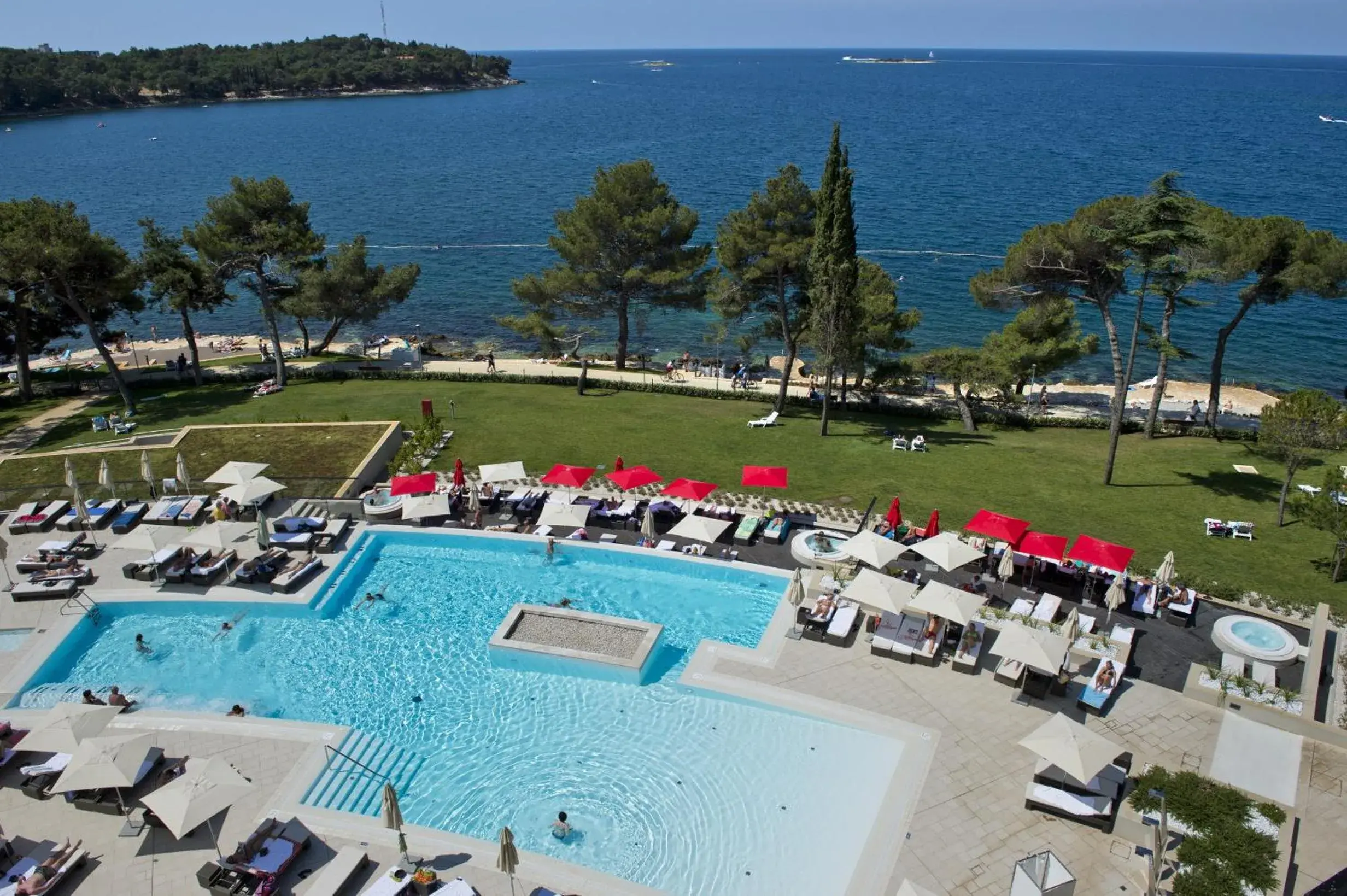 Swimming pool, Pool View in Hotel Parentium Plava Laguna