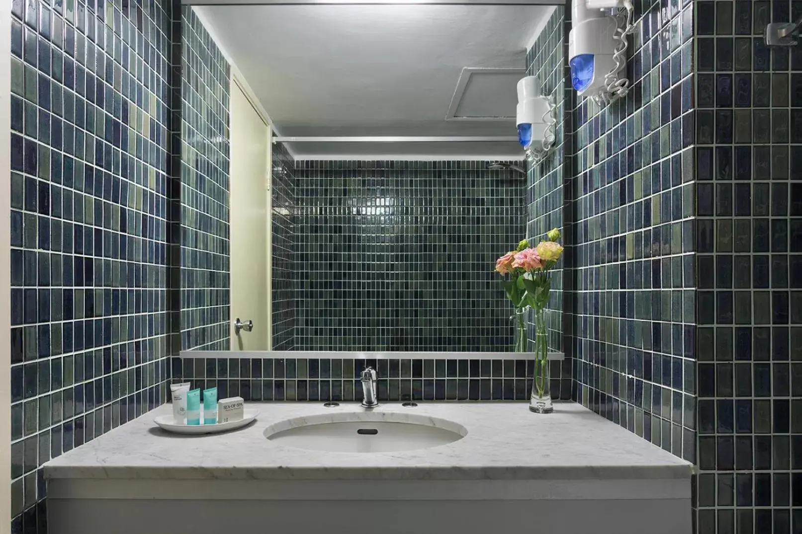 Bathroom in Haifa Bay View Hotel By AFI Hotels