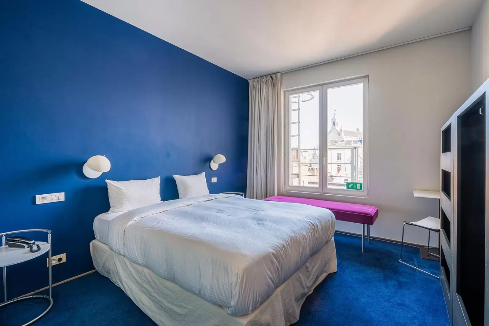 Bed in Smartflats - Pacific Brussels