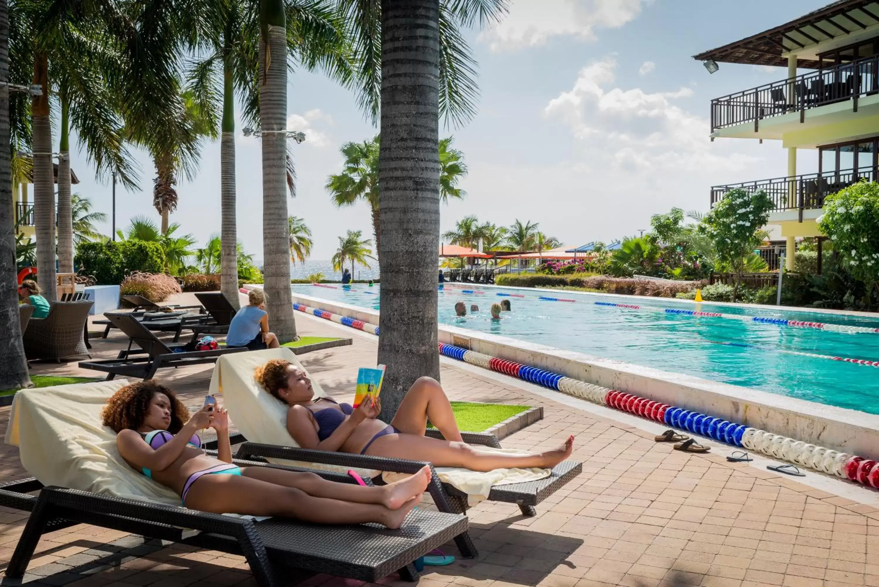 Swimming Pool in LionsDive Beach Resort