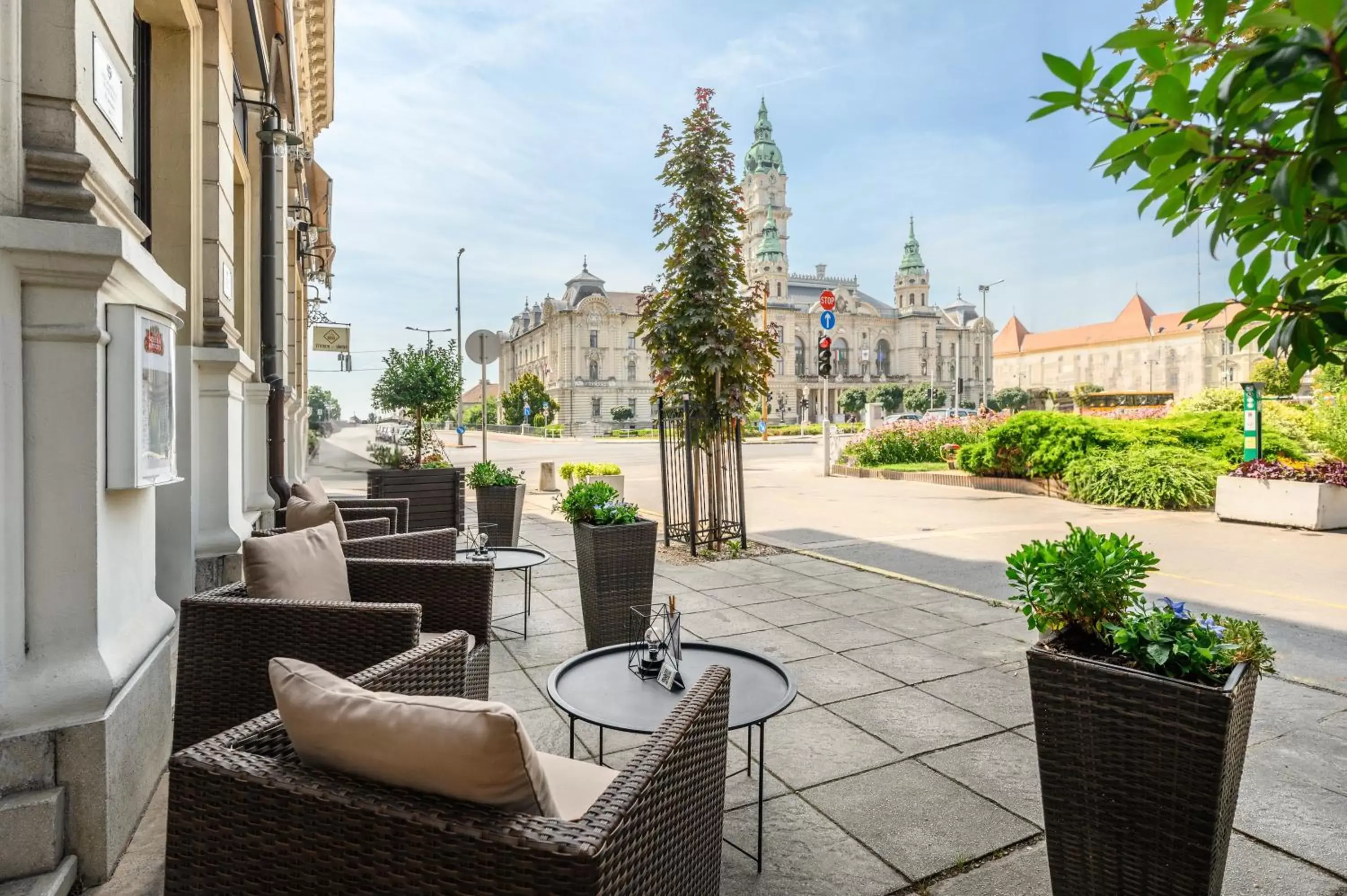 Restaurant/places to eat in Danubius Hotel Raba