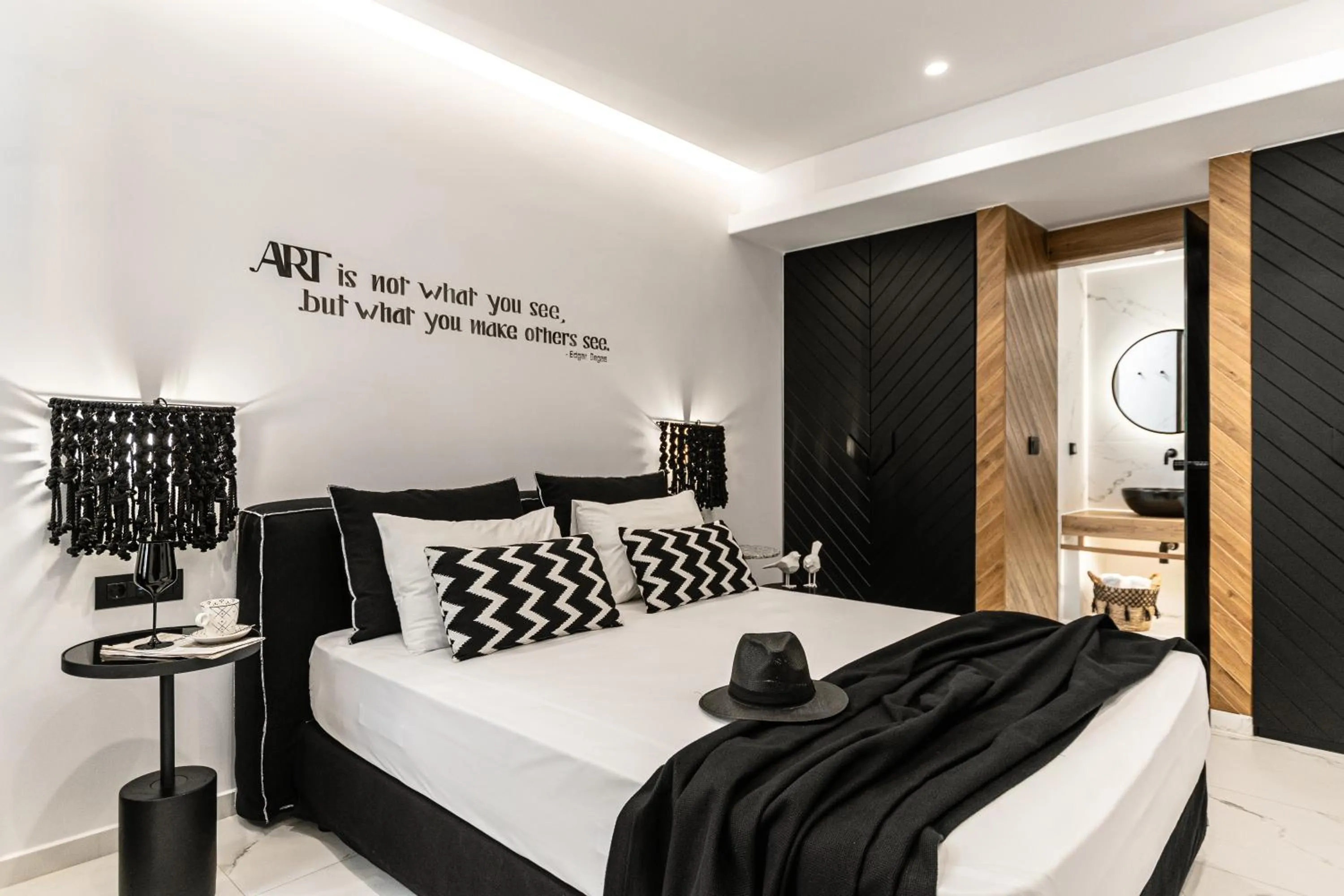 Bed in Hotel Palatia