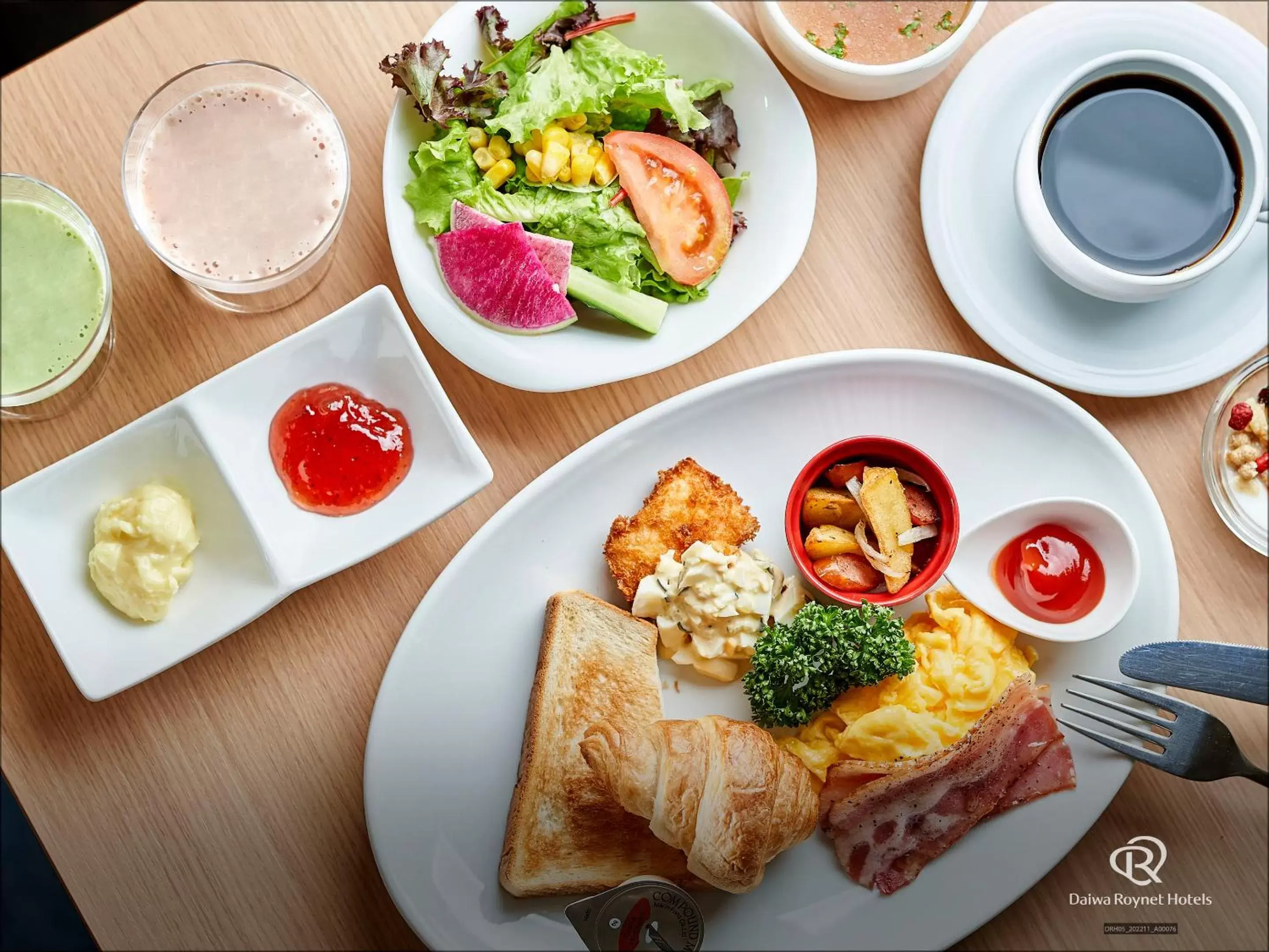 Breakfast in Daiwa Roynet Hotel Osaka-Uehonmachi