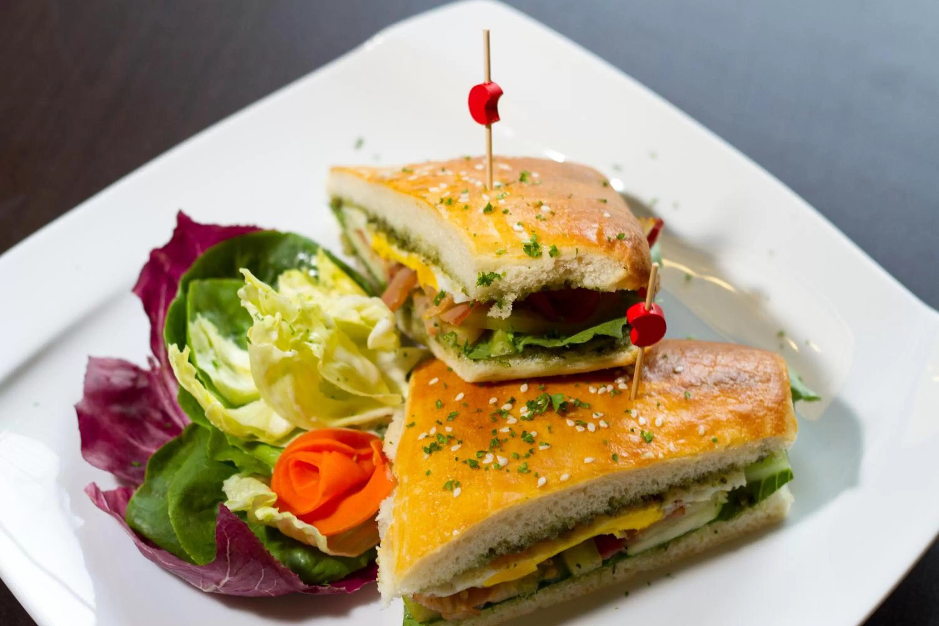 Lunch in New York Hotel