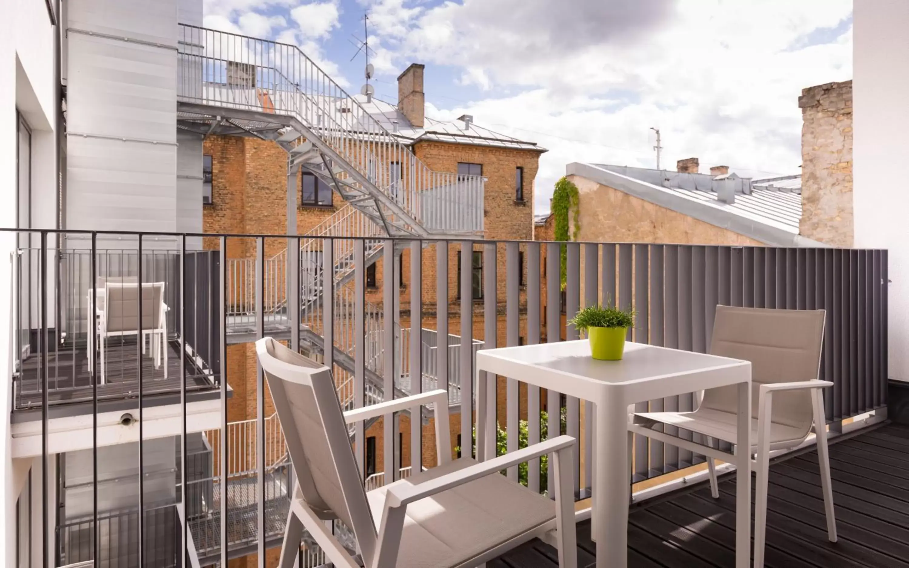 Balcony/Terrace in Park Inn by Radisson Residence Riga Barona
