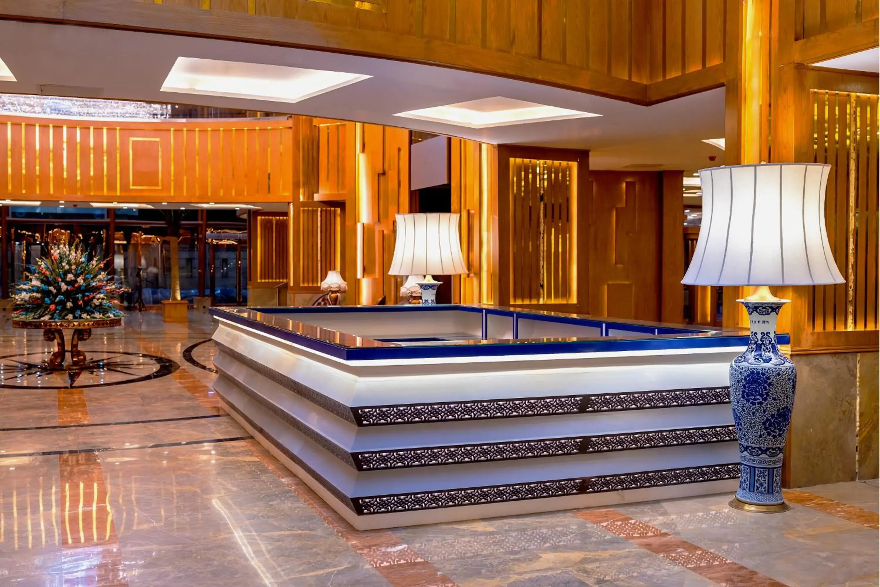 Lobby or reception, Swimming Pool in Royal Swiss Lahore