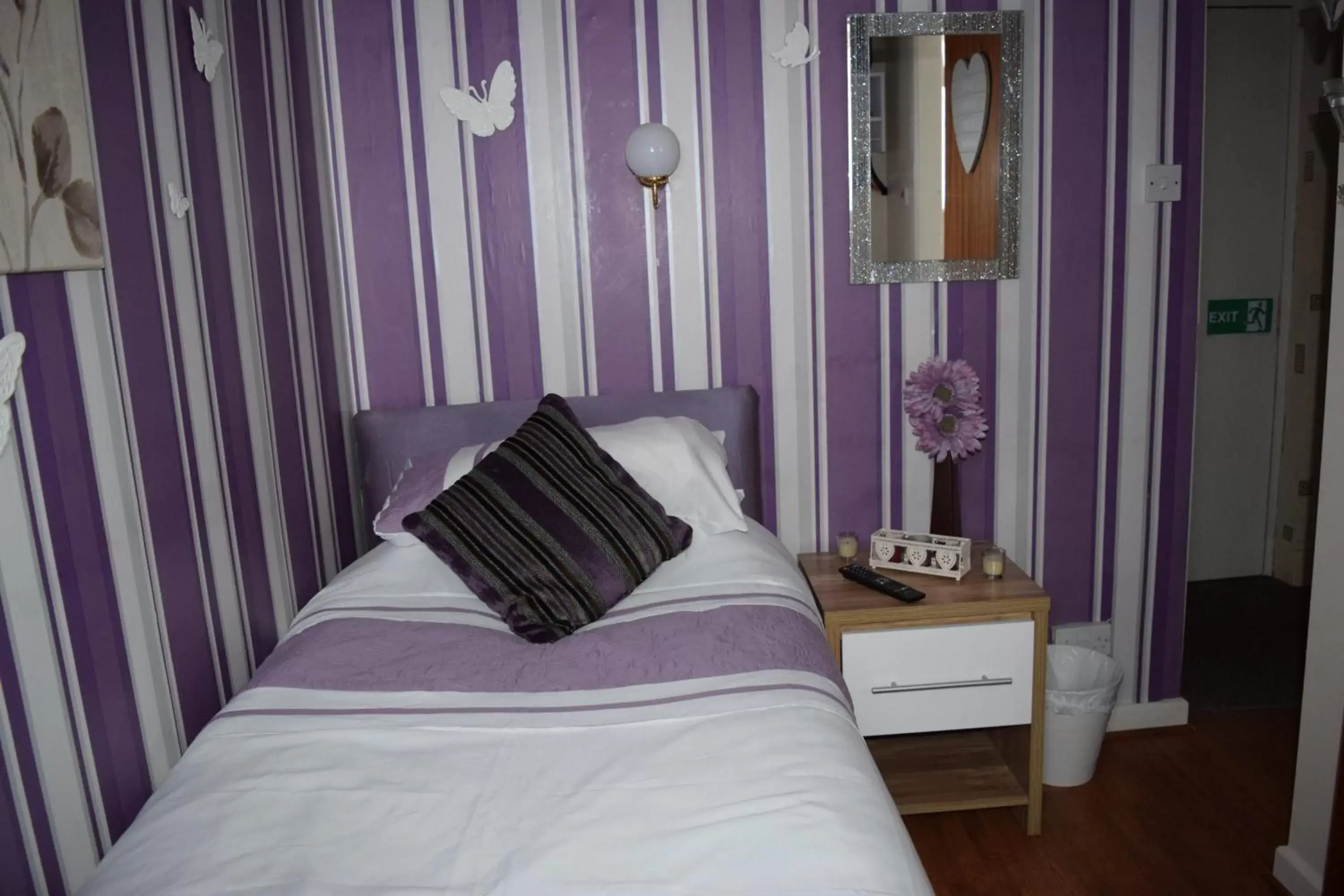 Bed in Wynnstay Hotel Blackpool