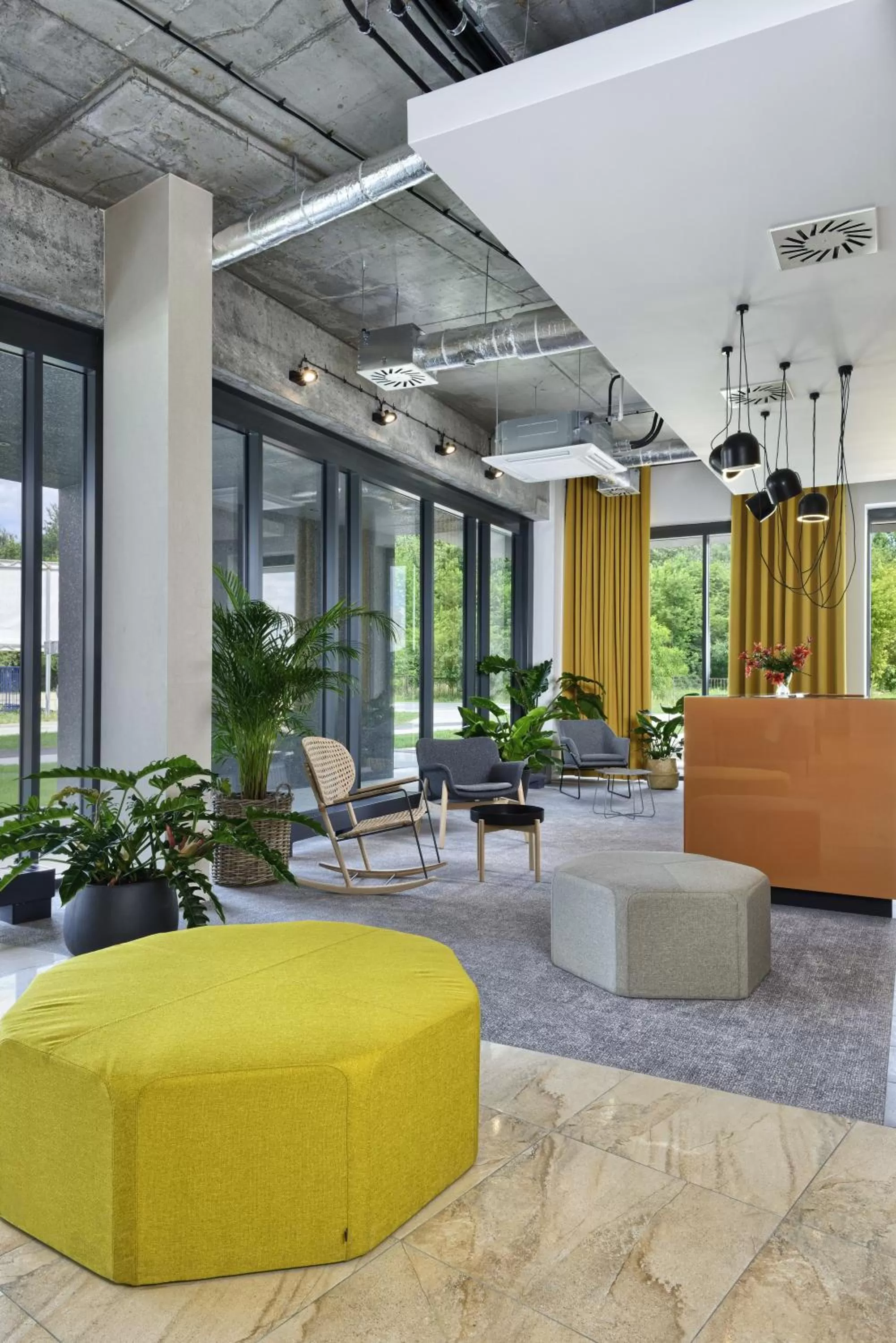 Lobby or reception in Arche Hotel Poloneza