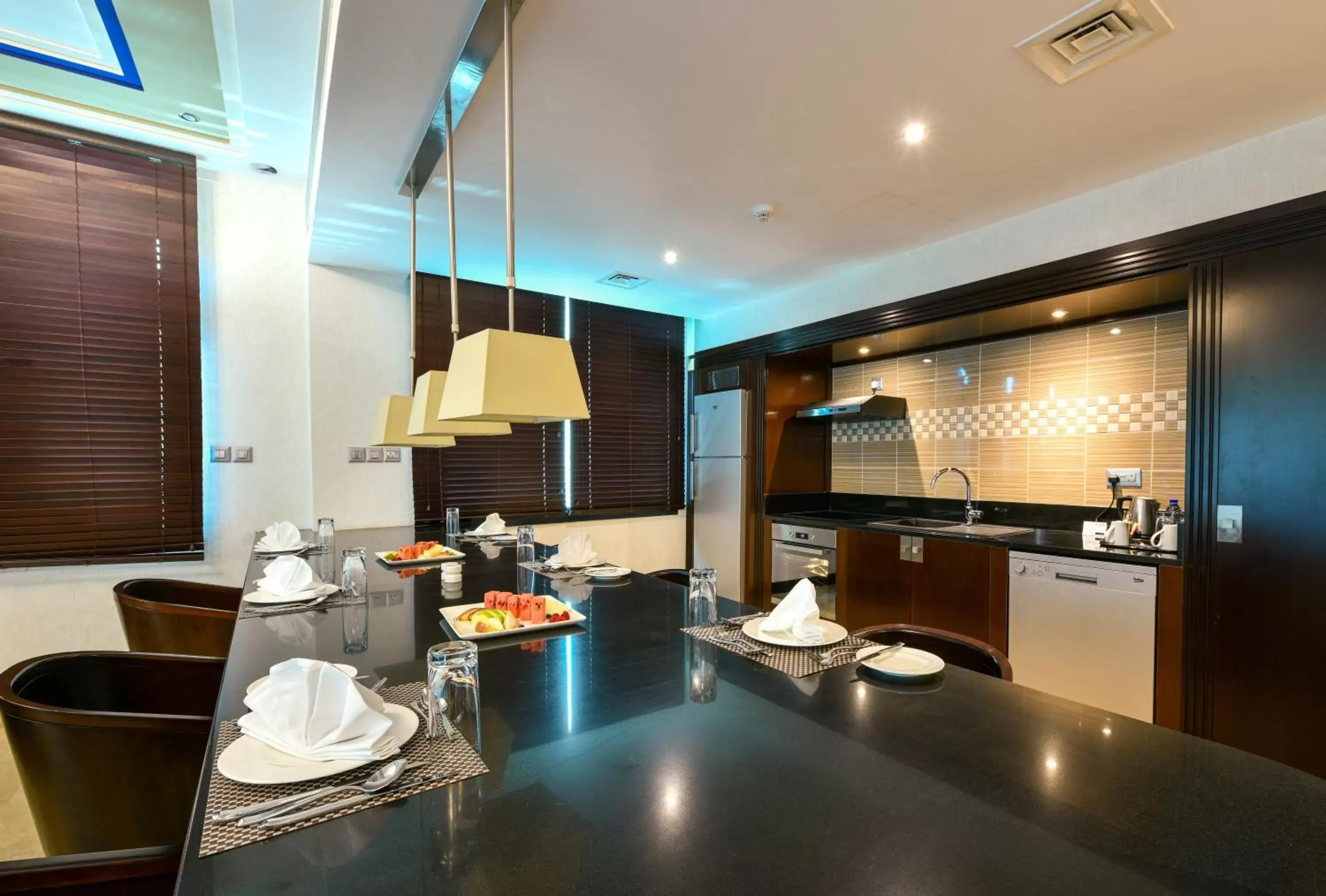 Property building, Kitchen/Kitchenette in Retaj Salwa Resort & Spa