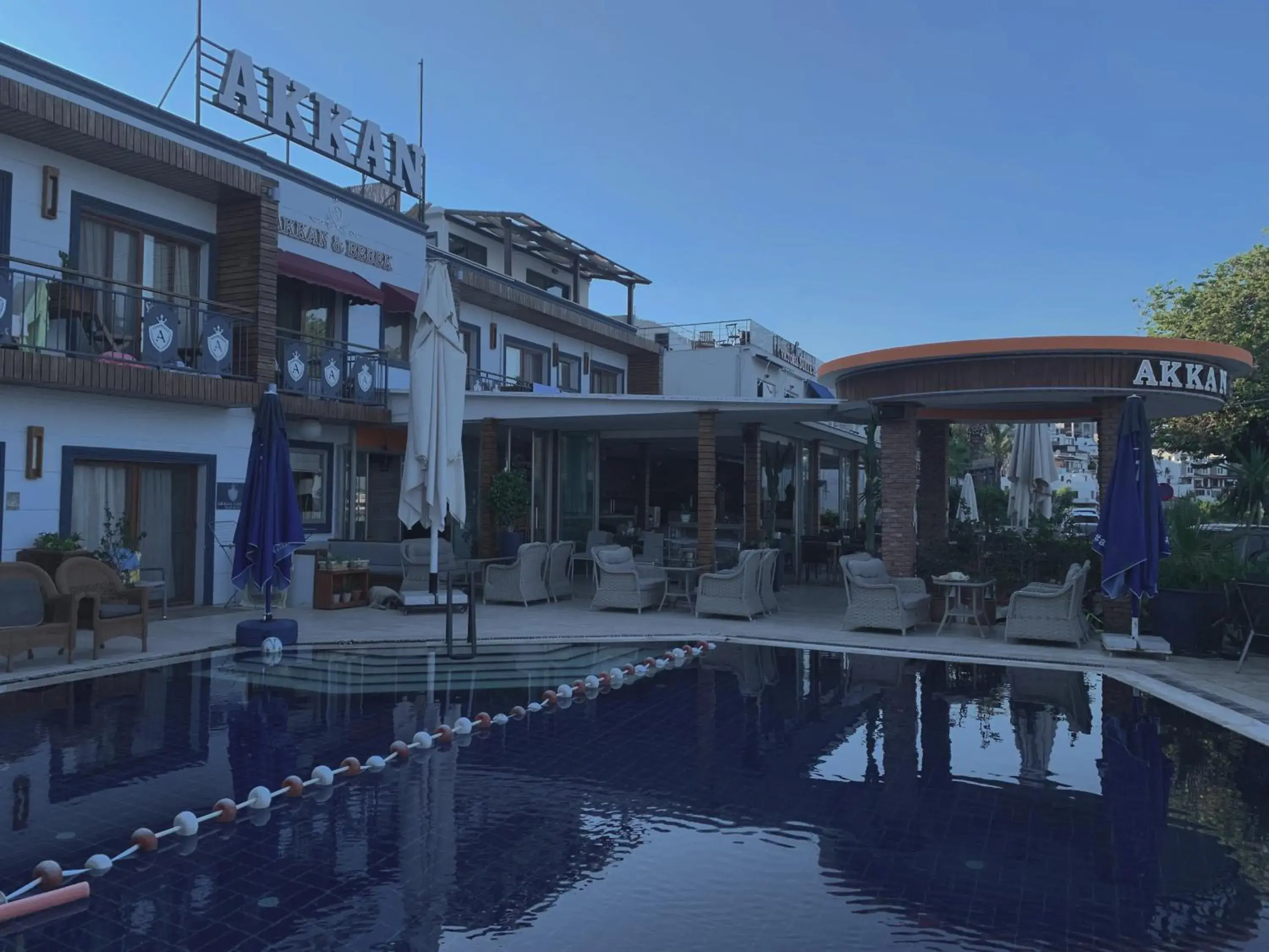 Property building, Swimming Pool in Akkan Beach Hotel