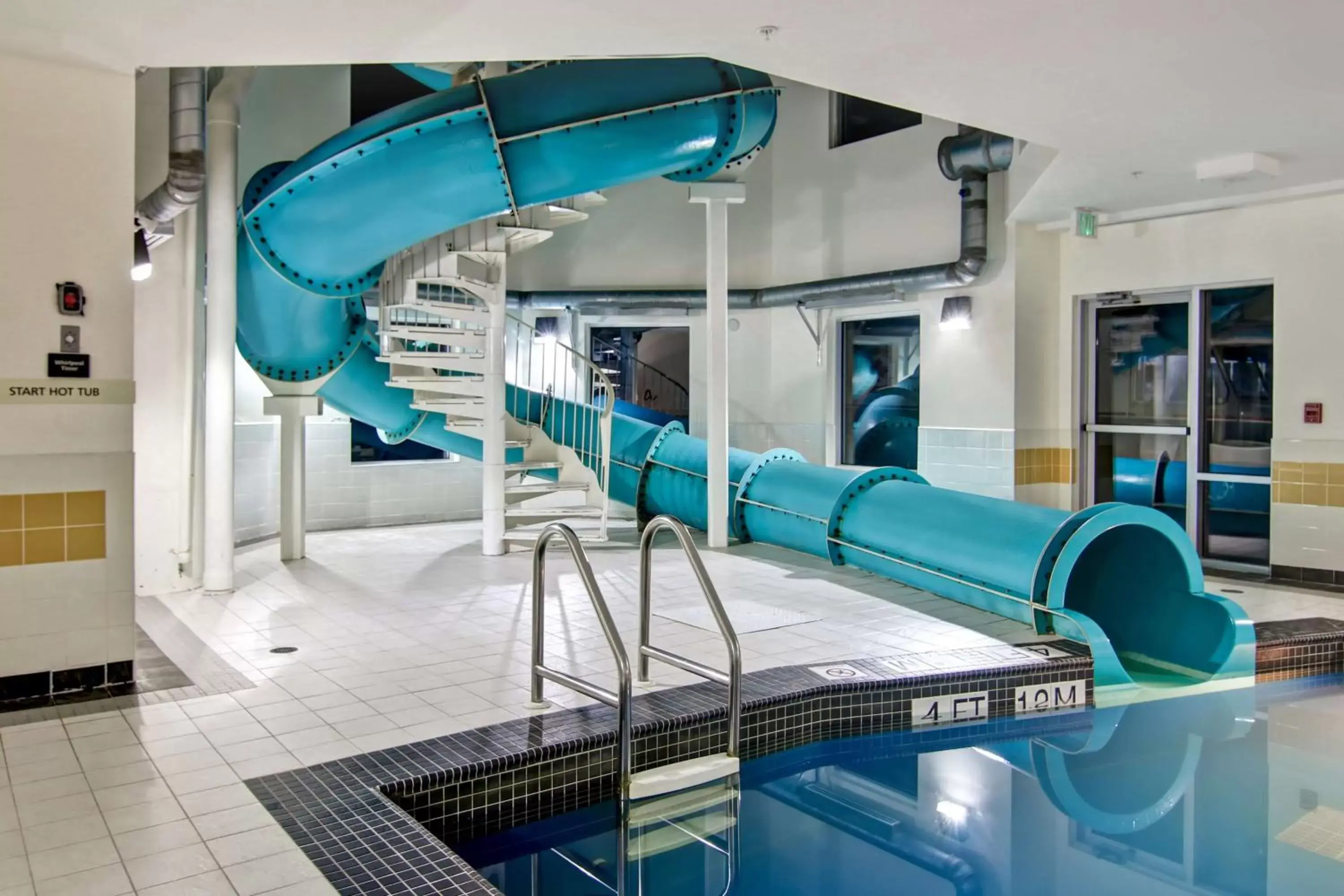 Swimming pool, Water Park in Hampton Inn & Suites Saint John