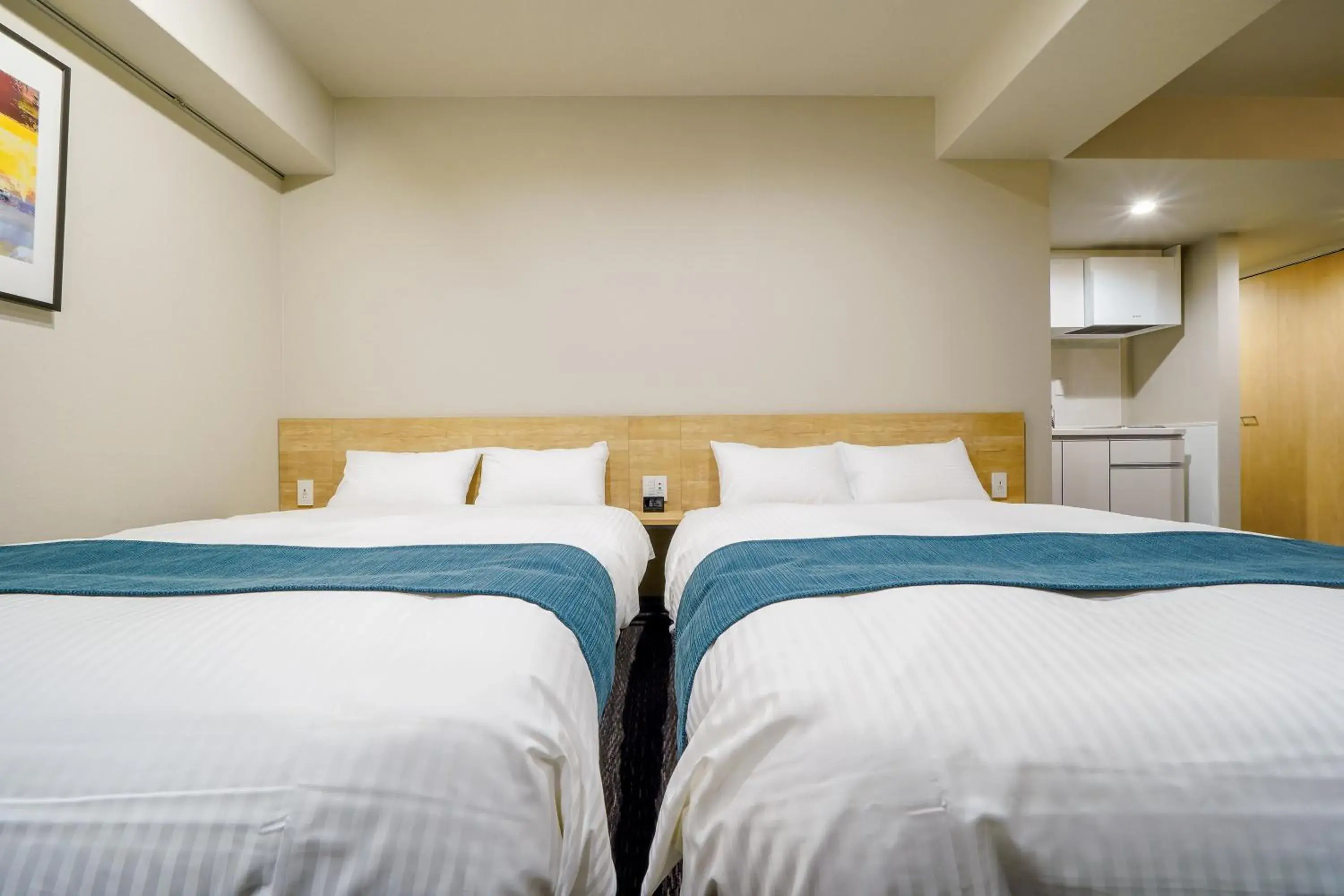 Bed in RESI STAY cotorune KYOTO