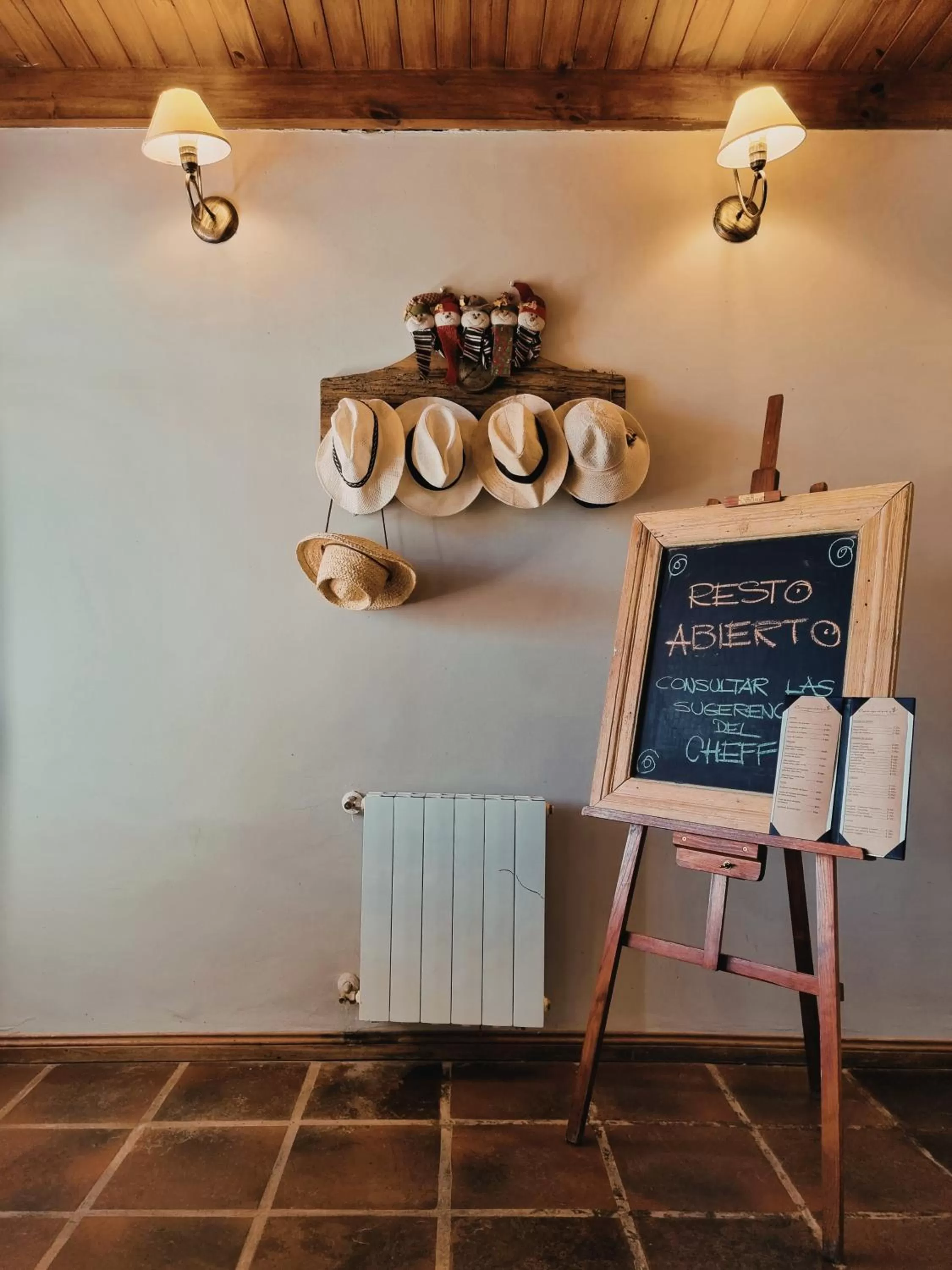 Lobby or reception in Hosteria Cauquenes De Nimez