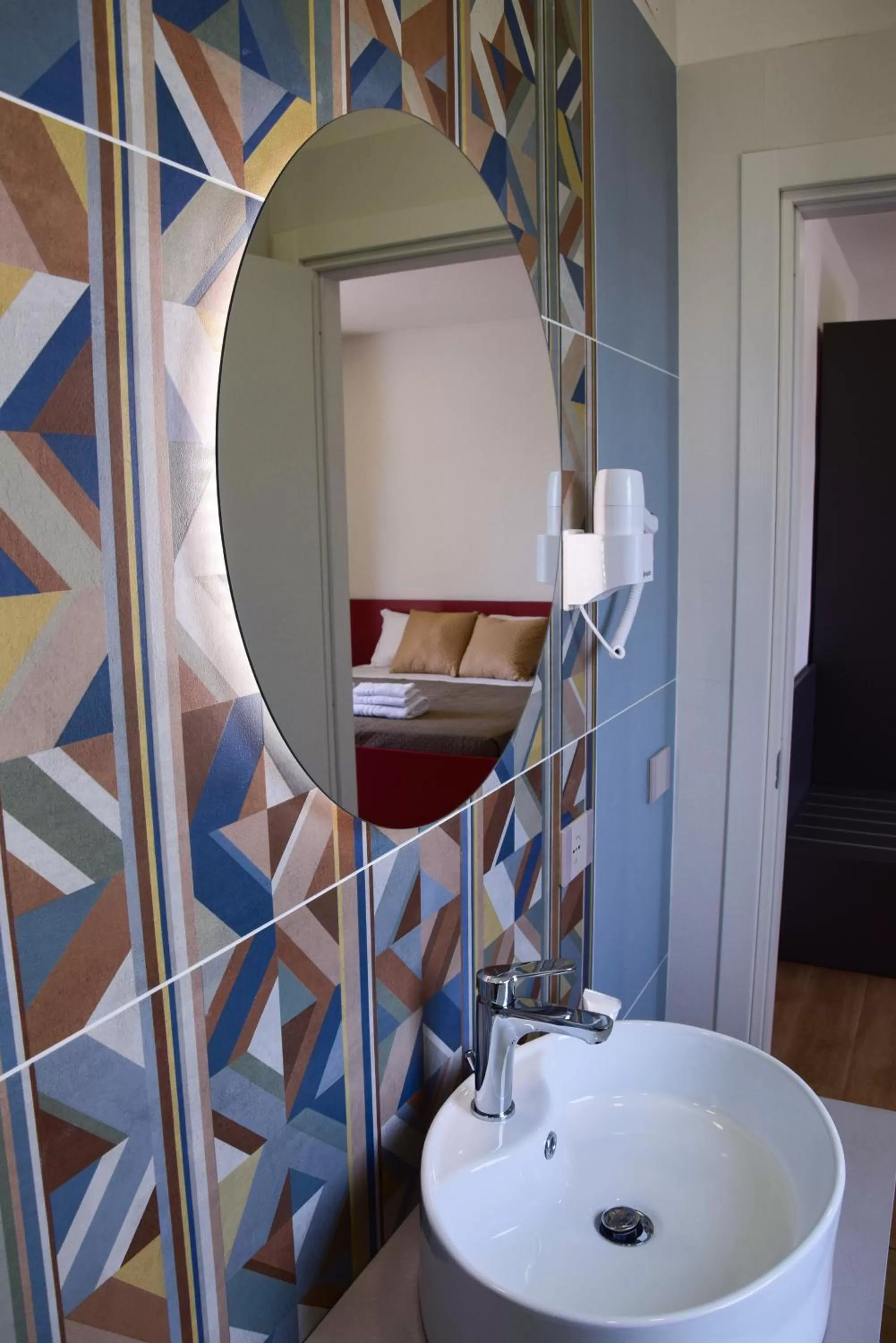 Bathroom in Pompeya Bed and Breakfast