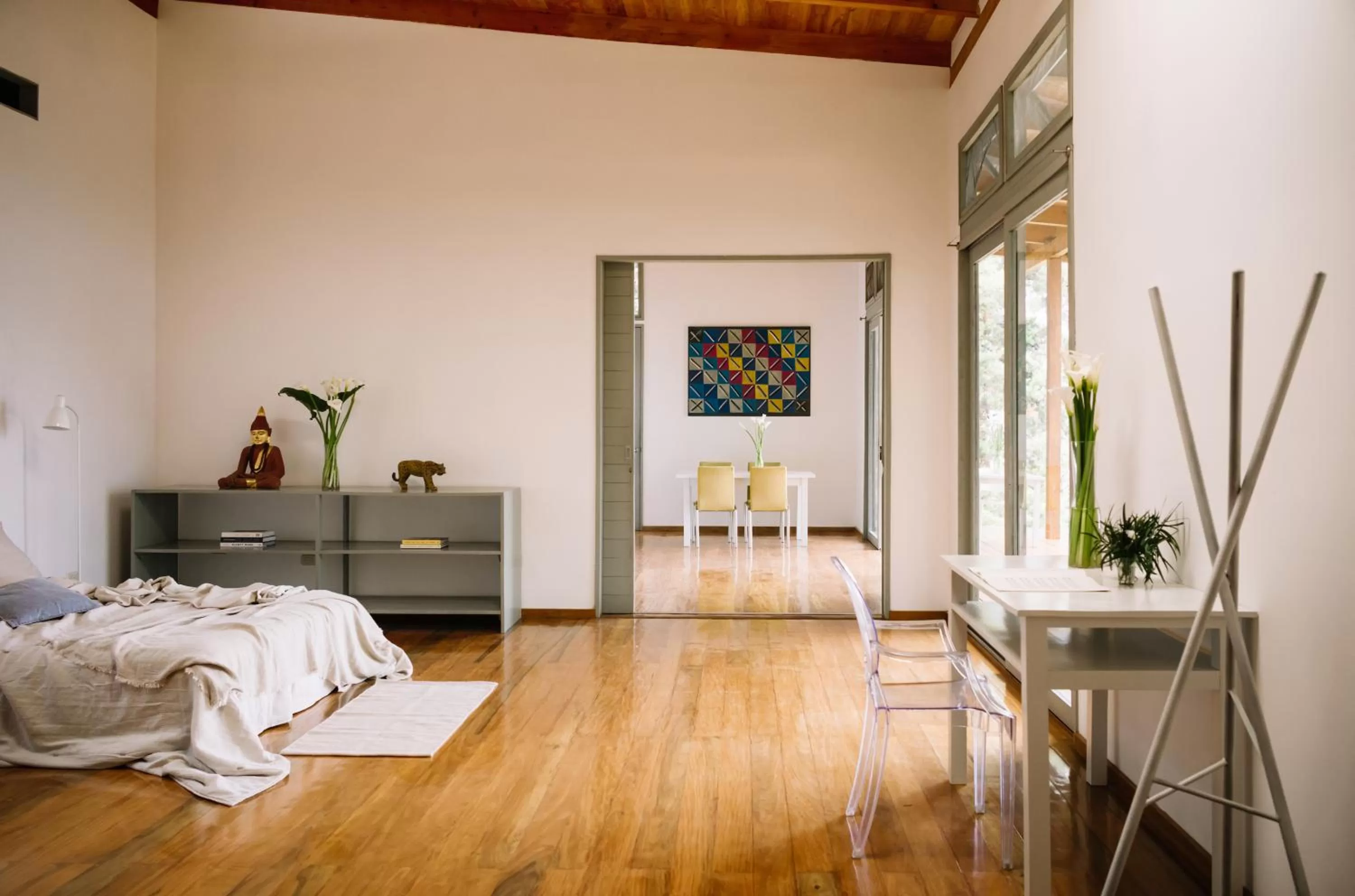 Bed in Anzan Atitlan