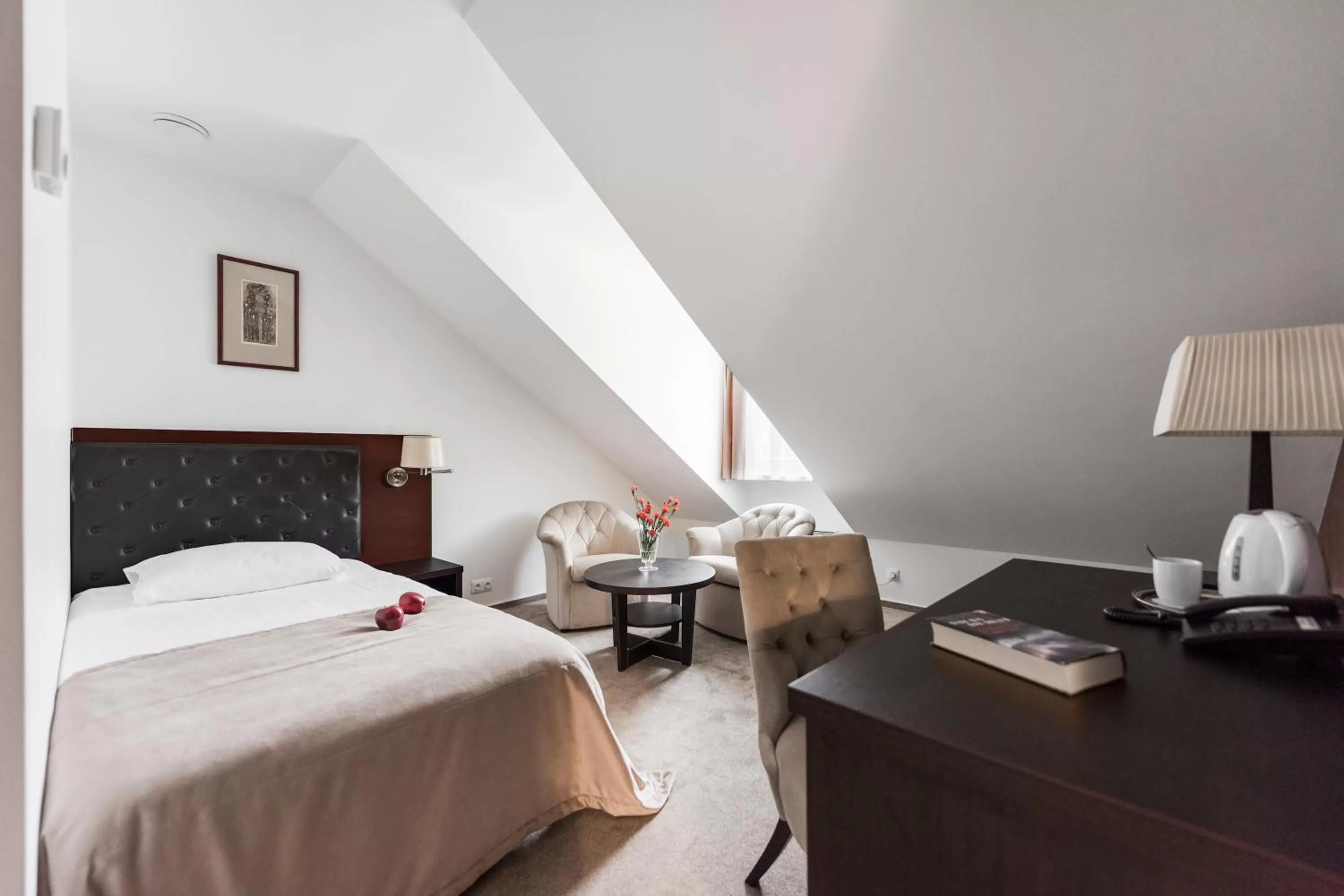 Bed in Amberton Cozy Hotel Kaunas