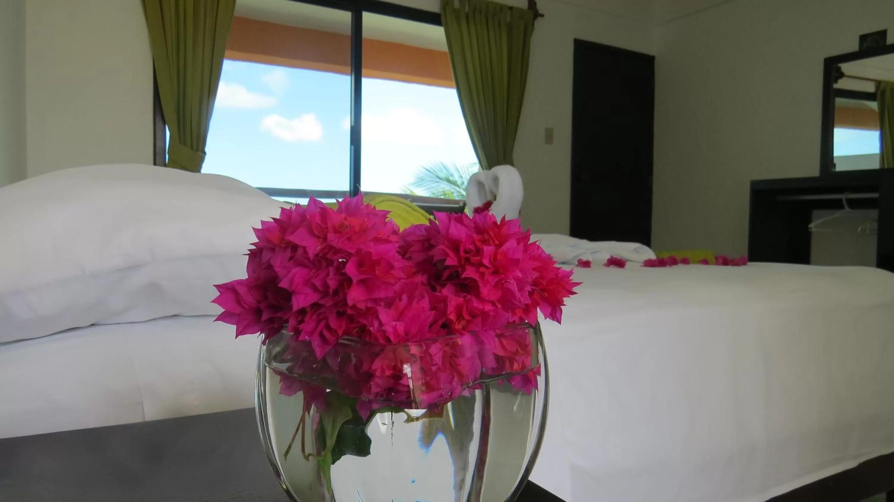 Bed in Hotel Villa de Pescadores