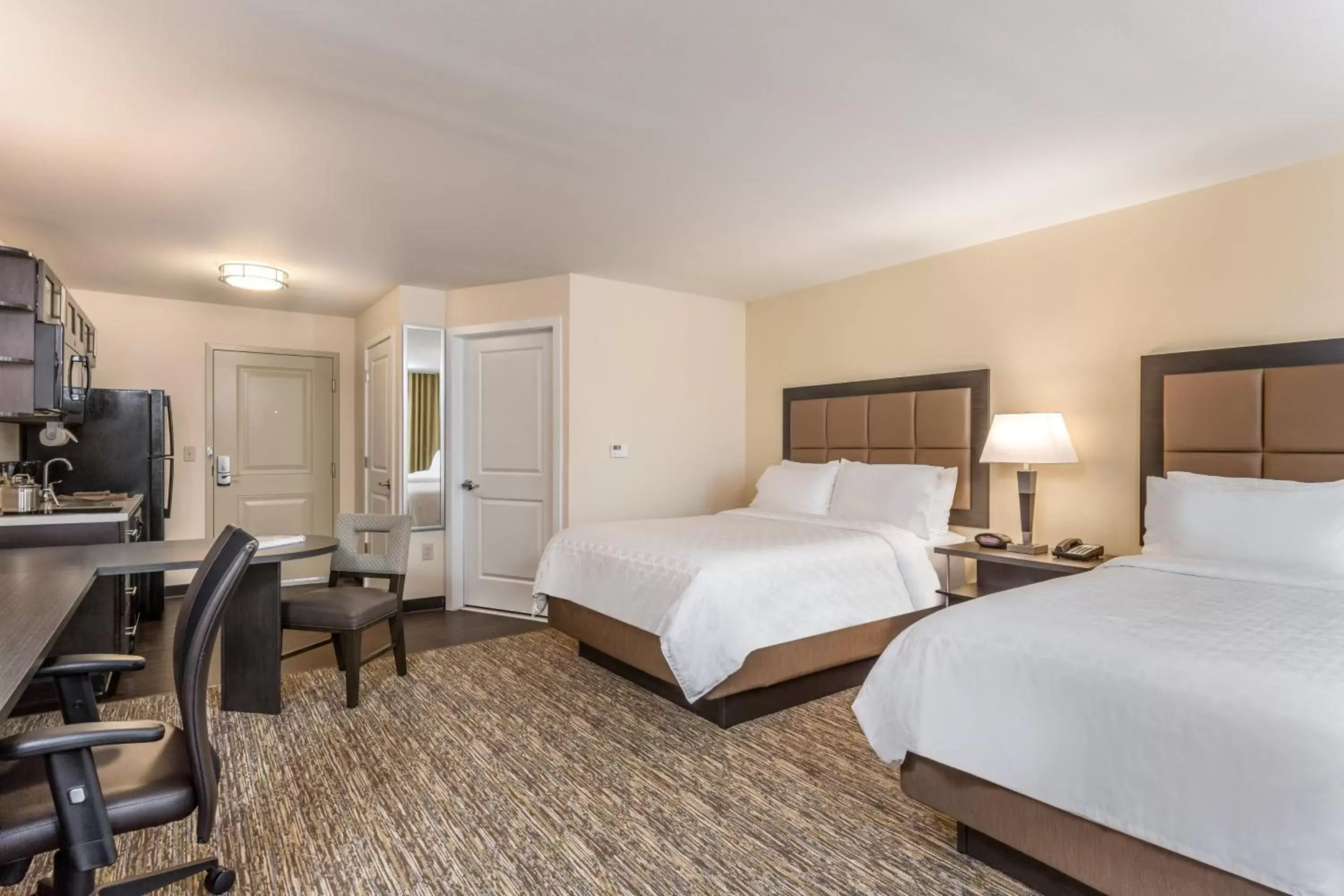 Photo of the whole room, Bed in Candlewood Suites Bensalem - Philadelphia Area, an IHG Hotel
