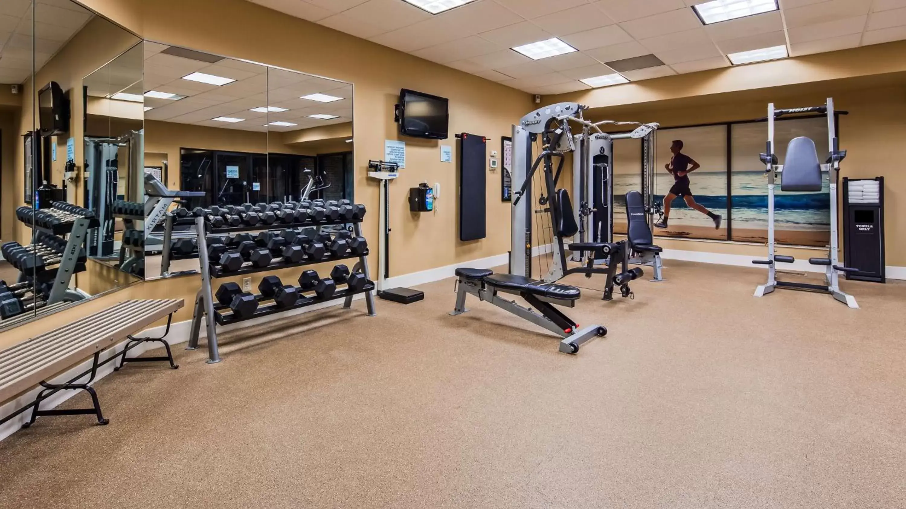 Fitness centre/facilities, Fitness Center/Facilities in Best Western Okemos/East Lansing Hotel & Suites