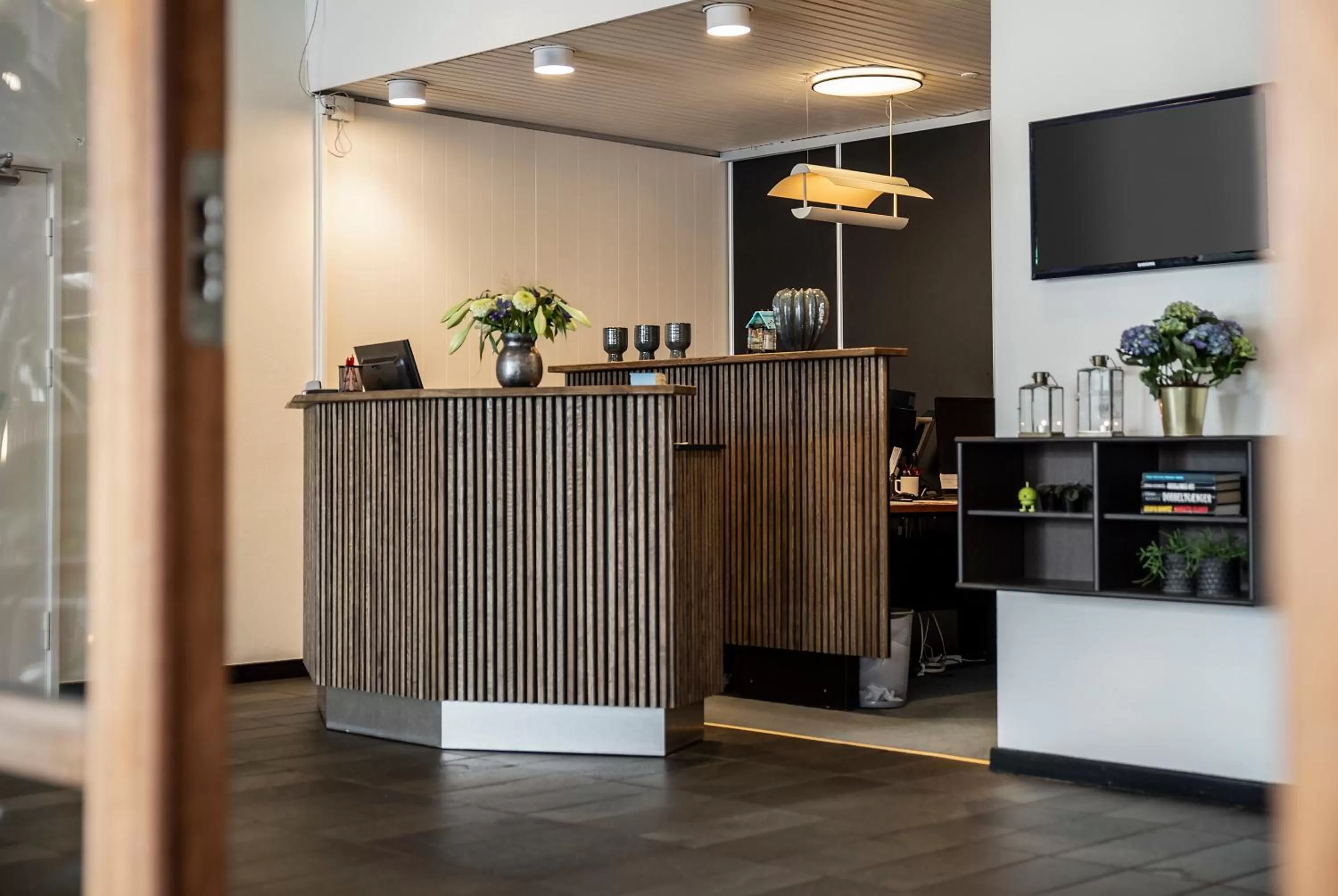 Lobby or reception in Hotel Medi