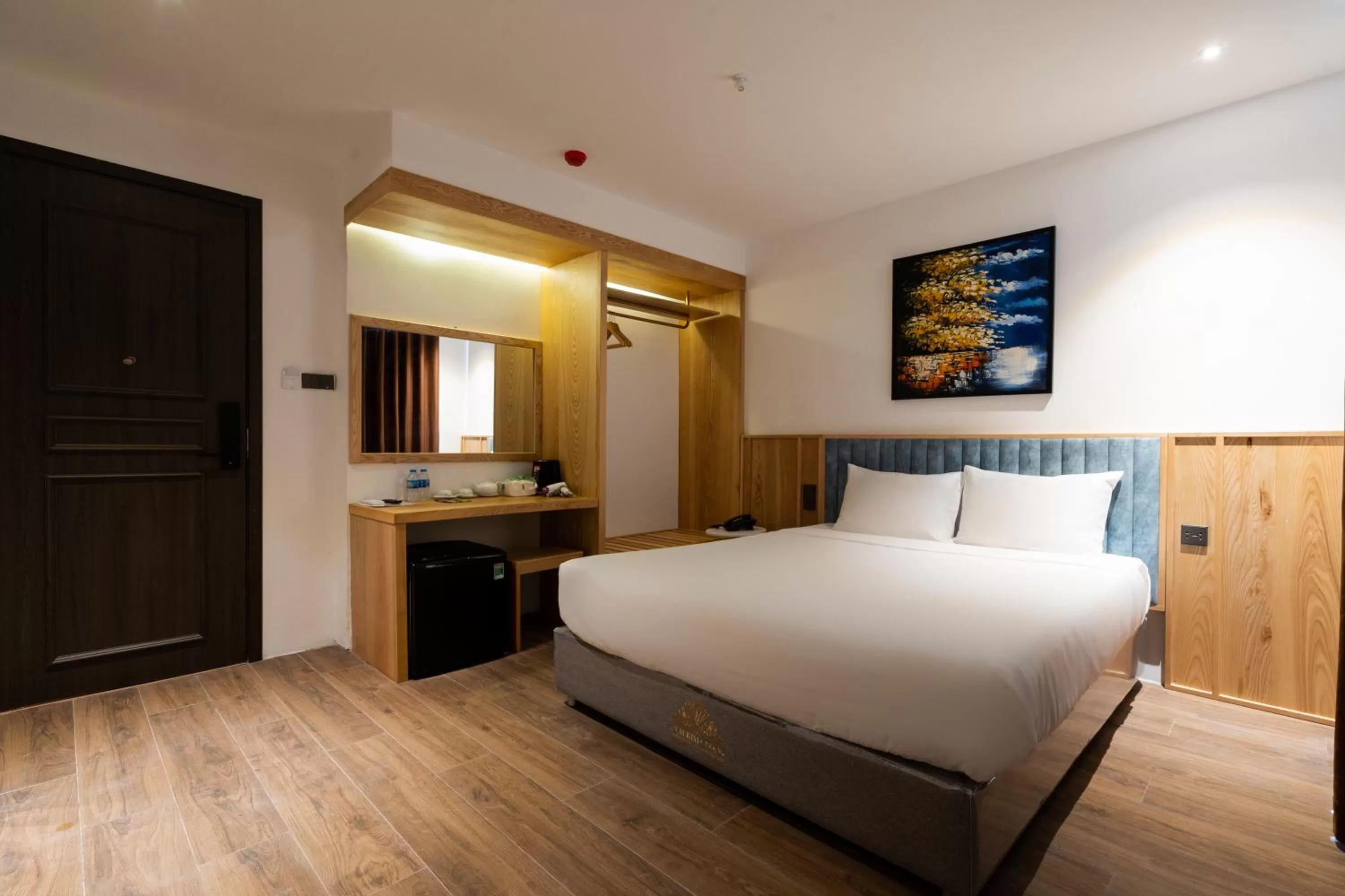 Bed in Haven Hut Hotel