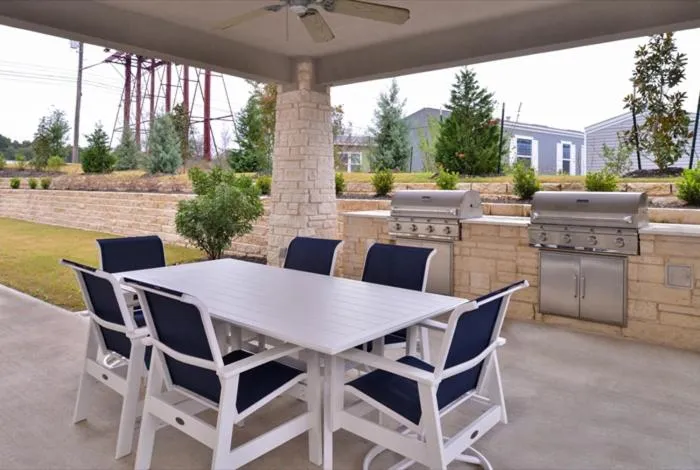 Patio in Candlewood Suites - Austin Airport by IHG