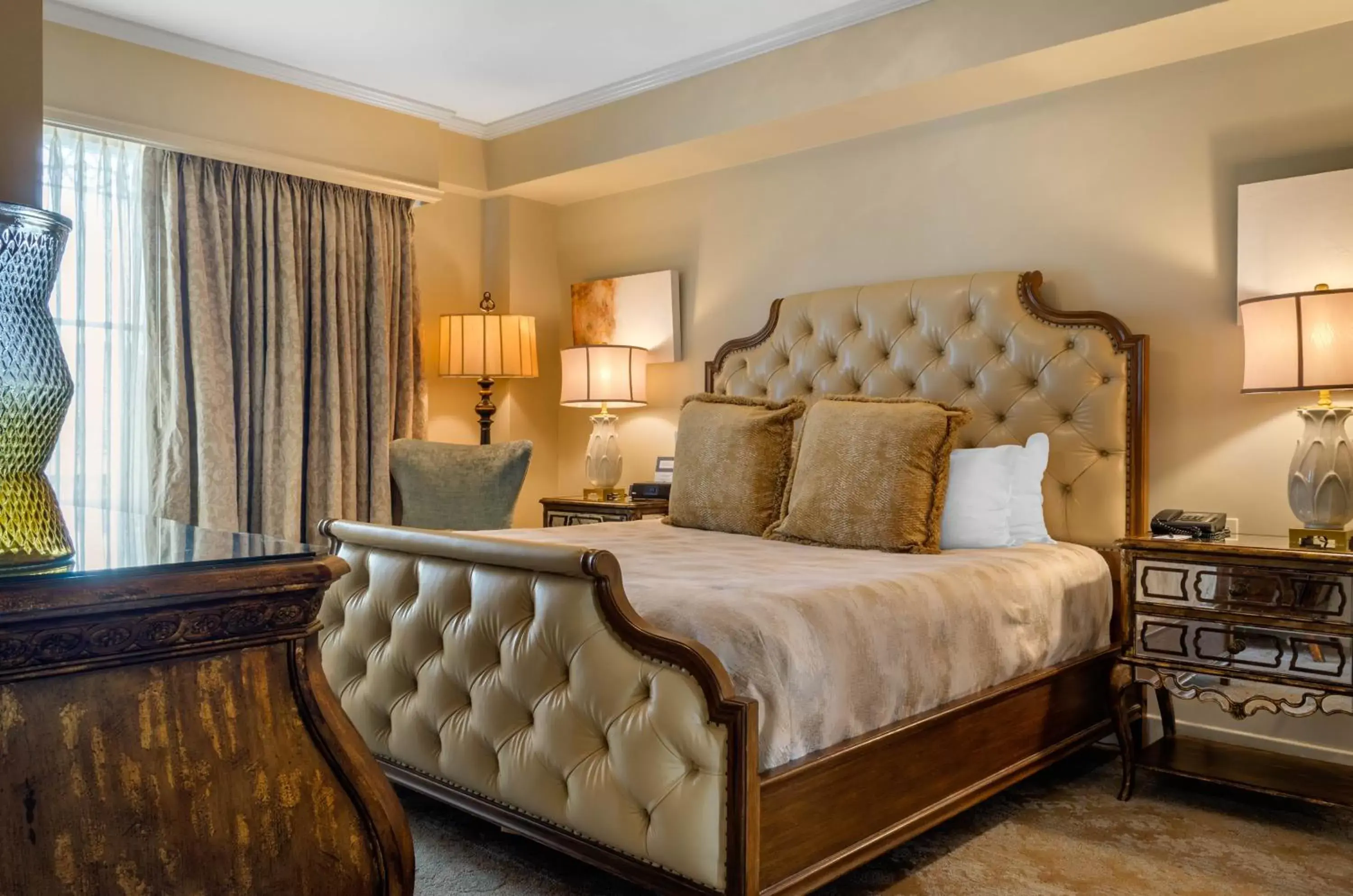 Bedroom, Bed in Omni Royal Orleans Hotel