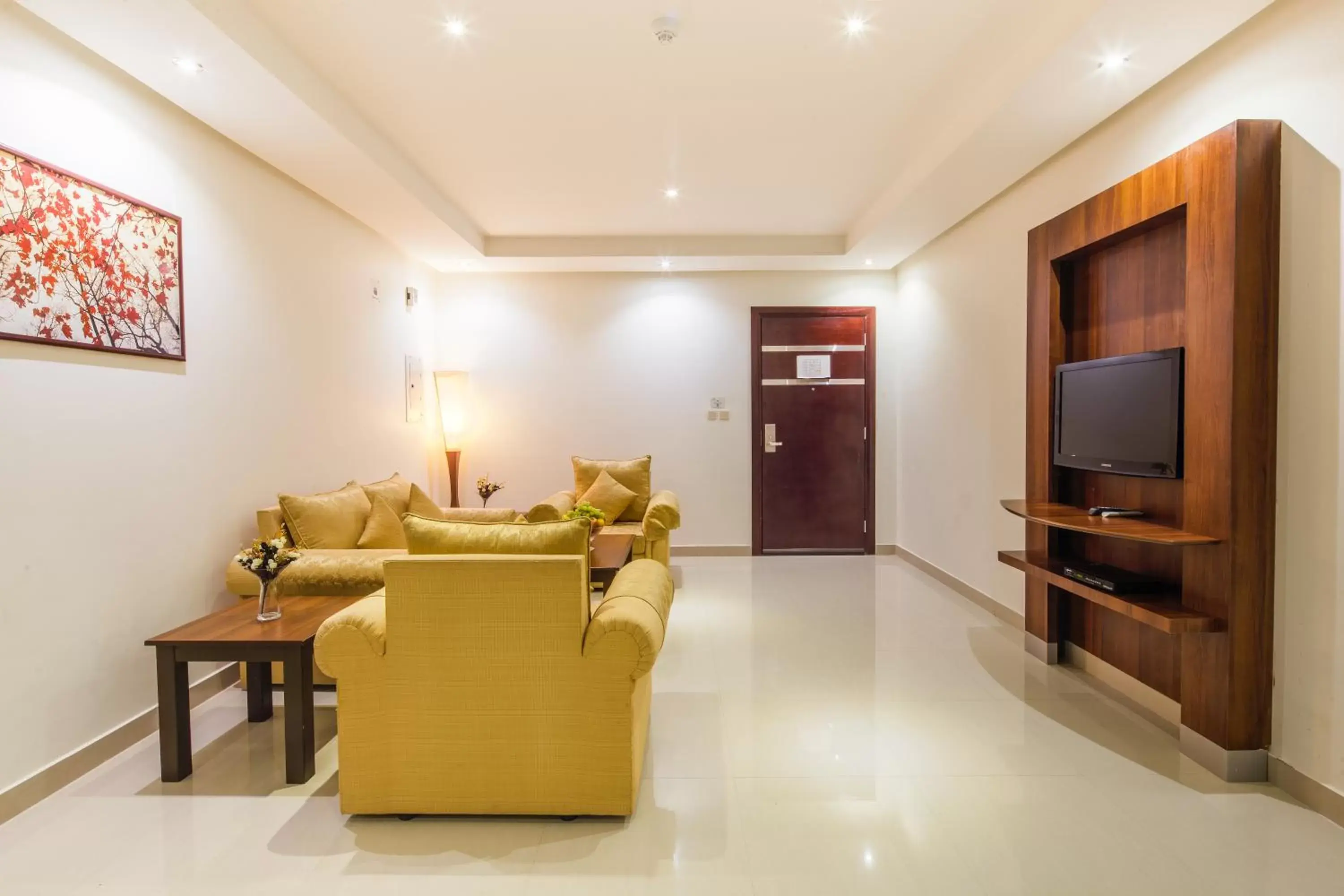 Seating Area in Burj Alhayah Hotel Suites Alfalah